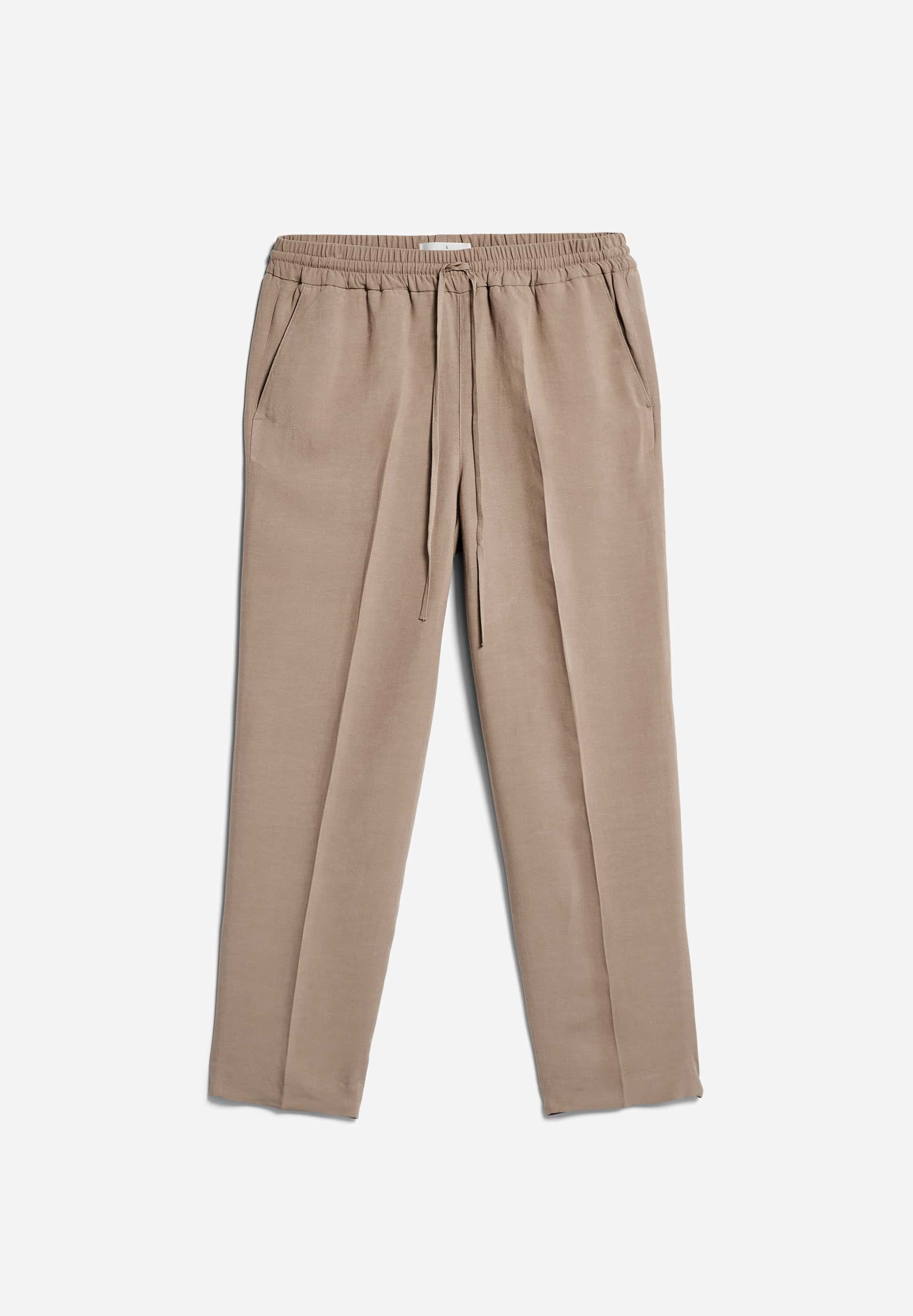 KAADIA TAPERED LINO Woven Pants made of Linen-Mix