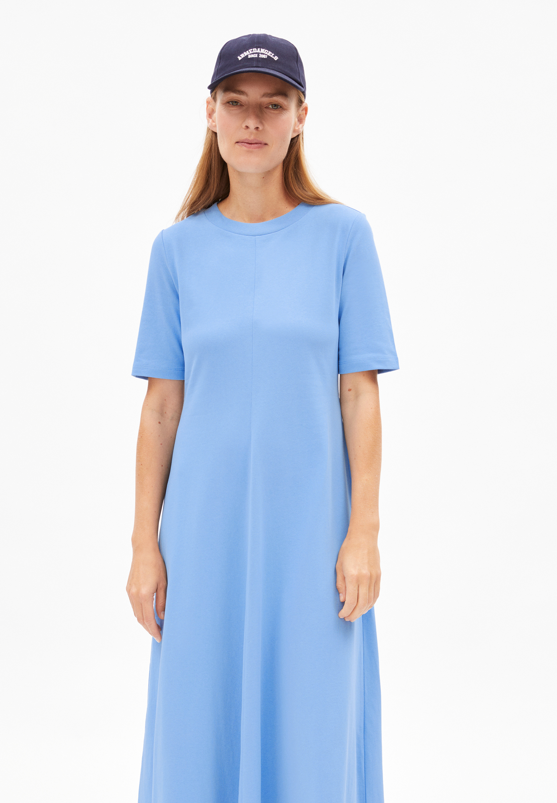 LUANAA LITAA Heavyweight Jerseykleid aus recyceltem Baumwoll Mix