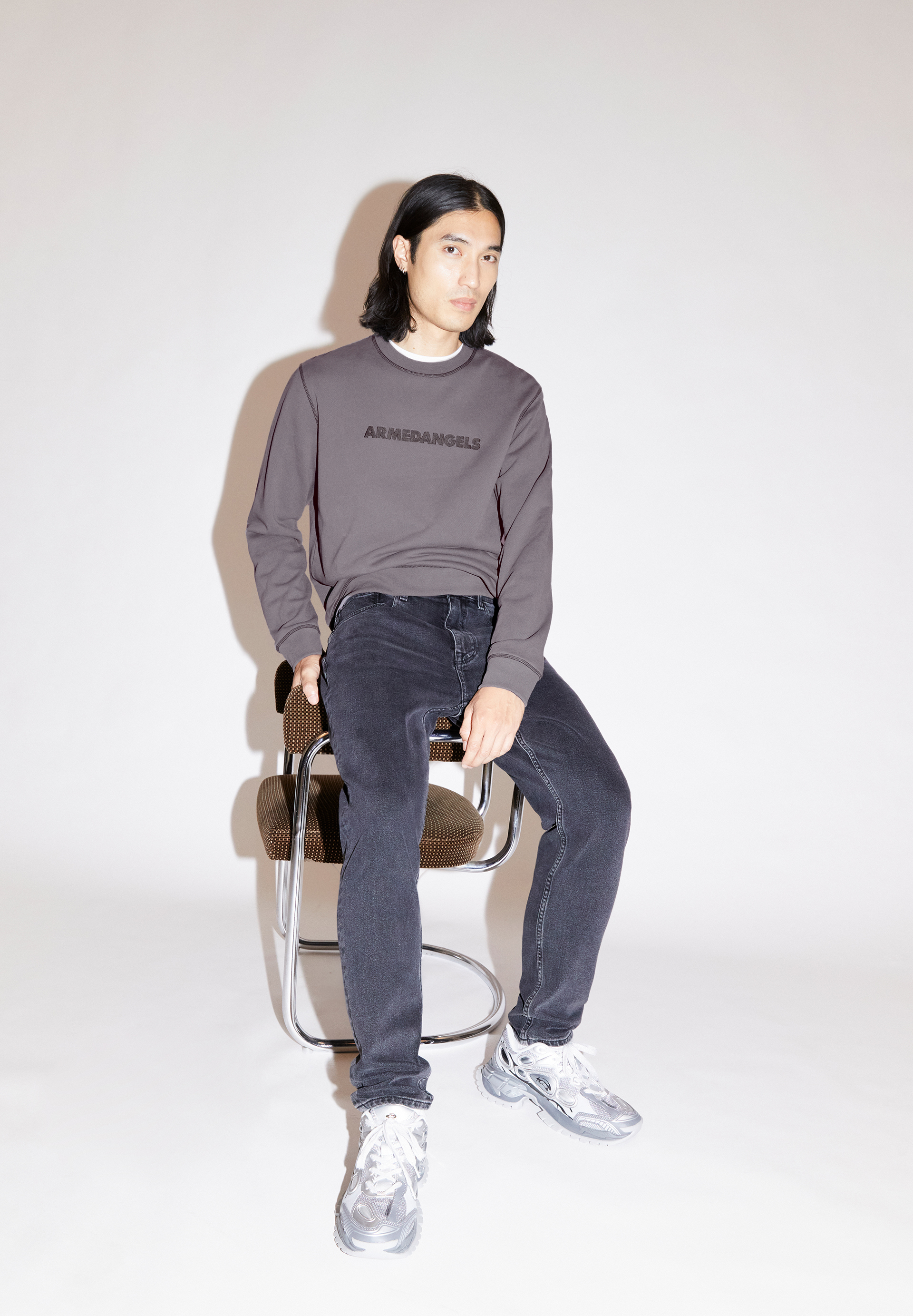 AARJO TARPA Tapered Jeans recycled cotton mix Comfort-Stretch