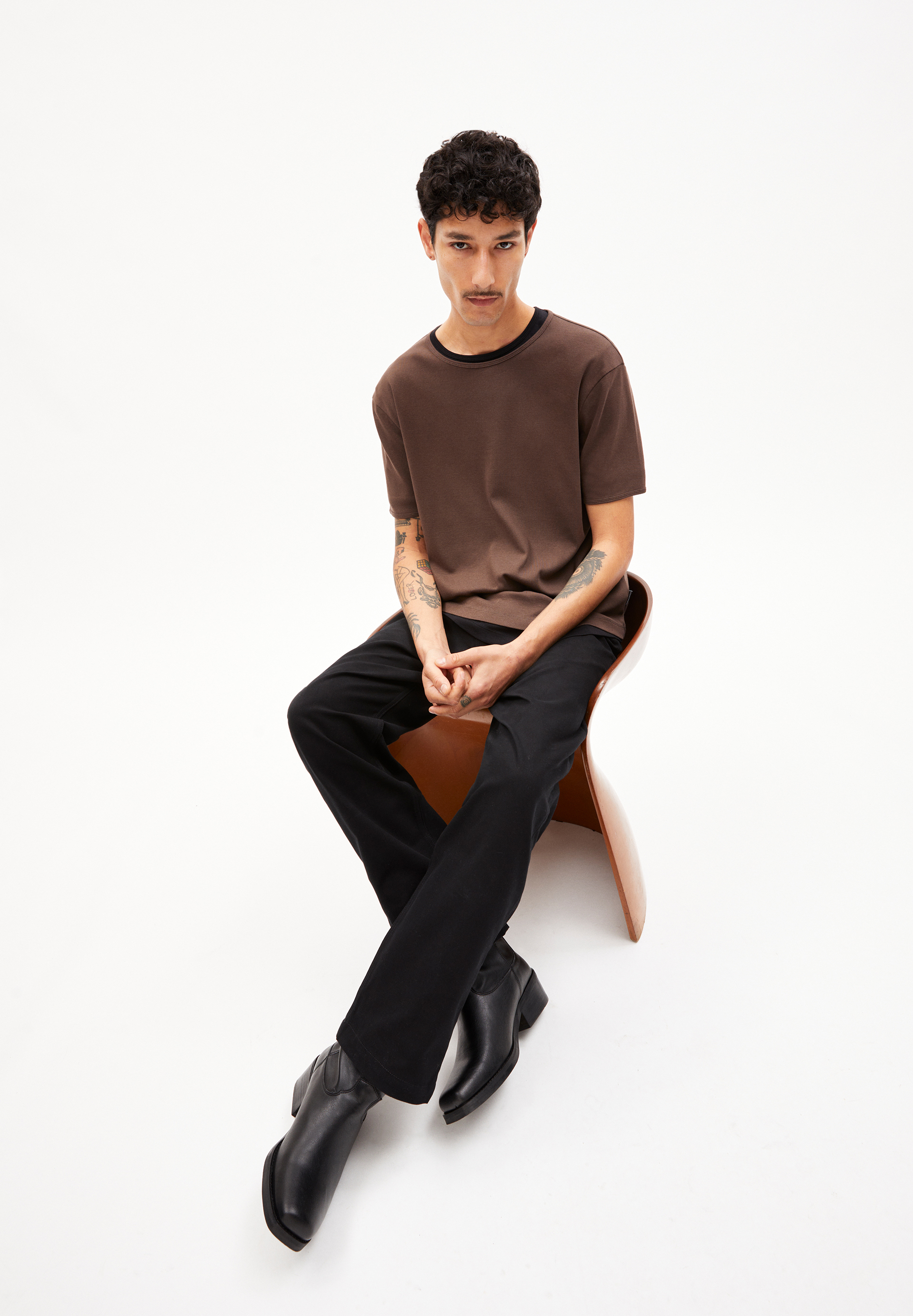 FLATAA PREMIUM T-Shirt Relaxed Fit aus Bio-Baumwolle
