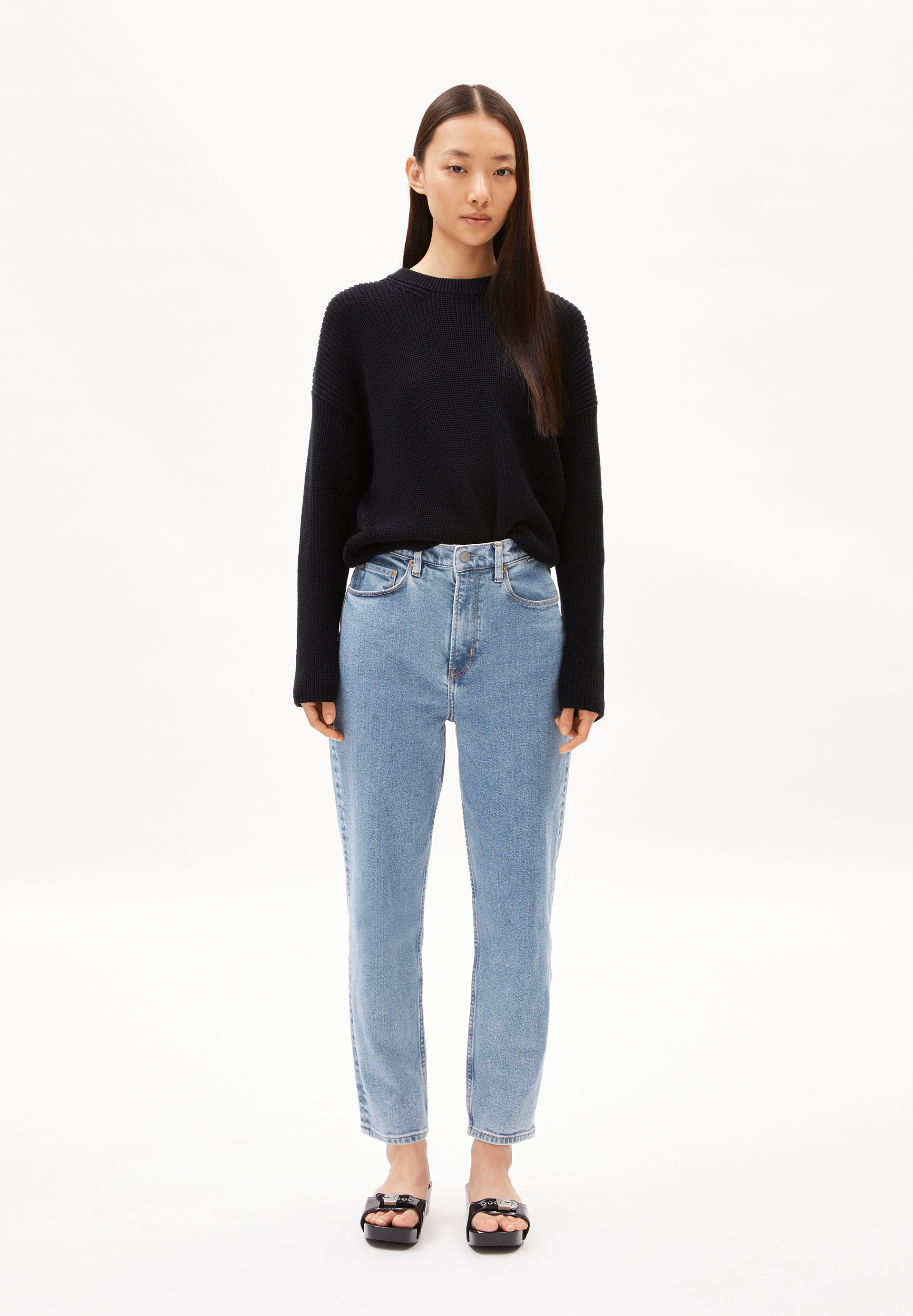 MAIRAA Mom Jeans recycled cotton mix Comfort-Stretch