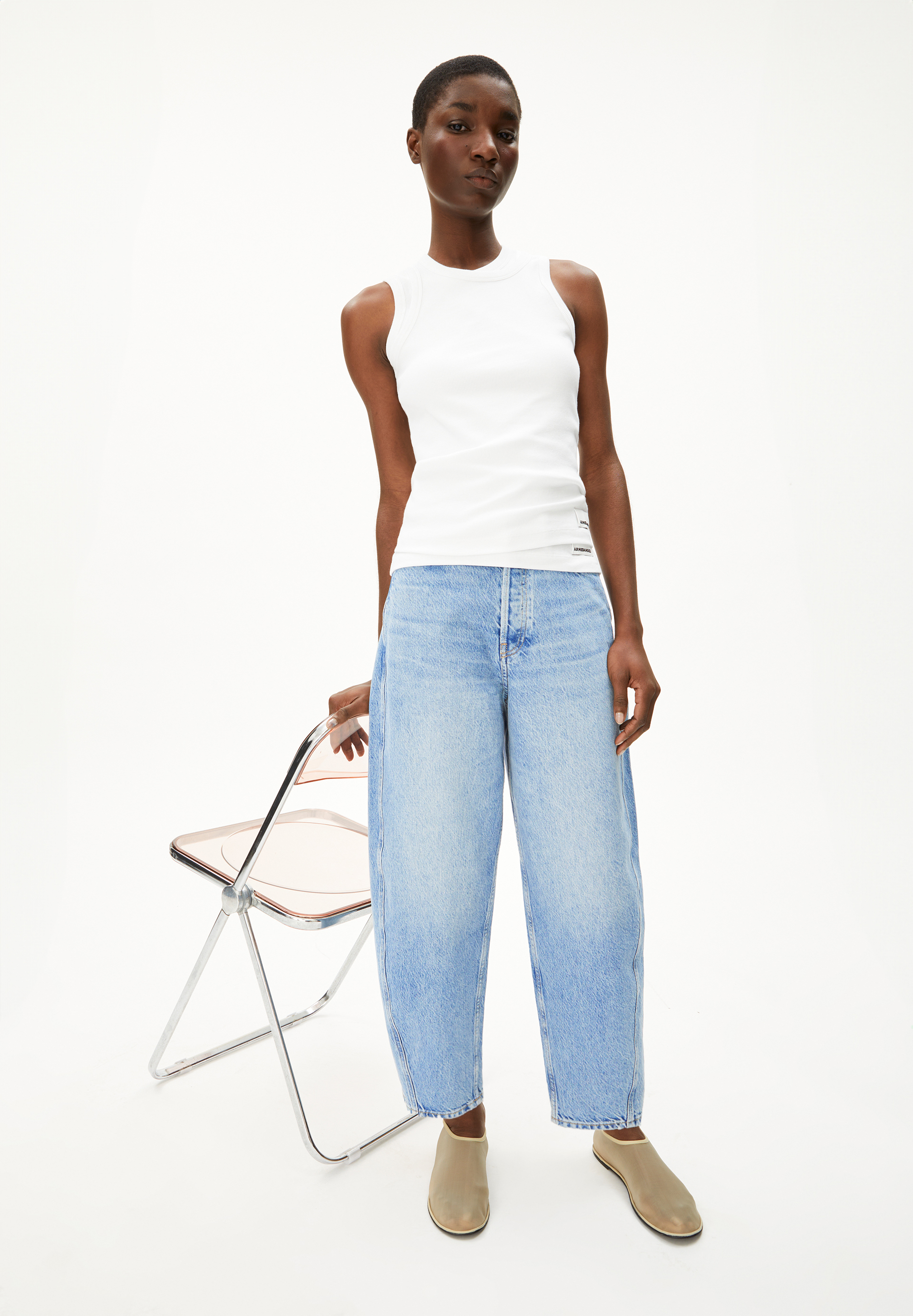 BAARLY Barrel Jeans SaXcell® Lyocell mix