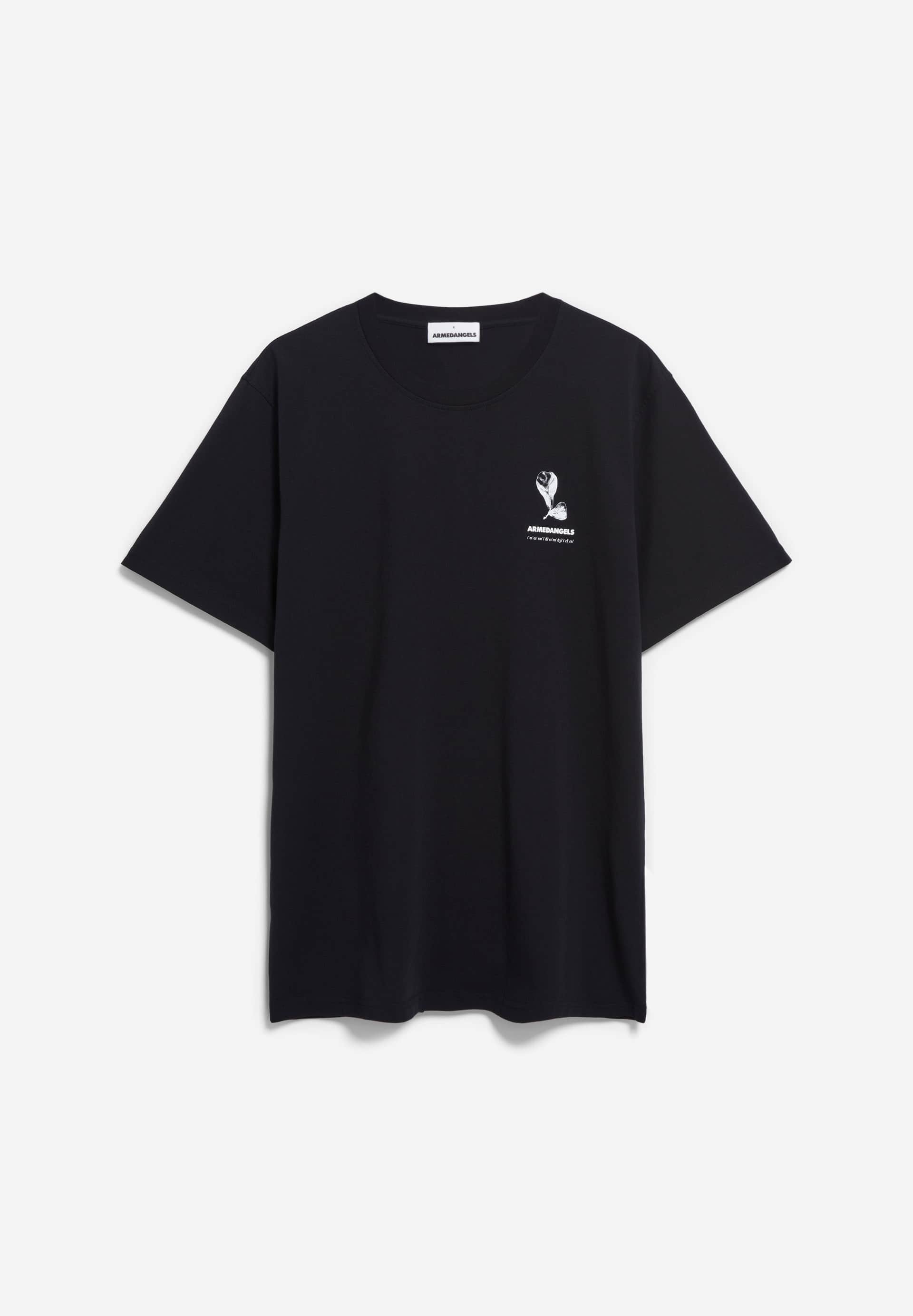 AADONI LEAAF T-shirt à coupe décontractée en coton bio