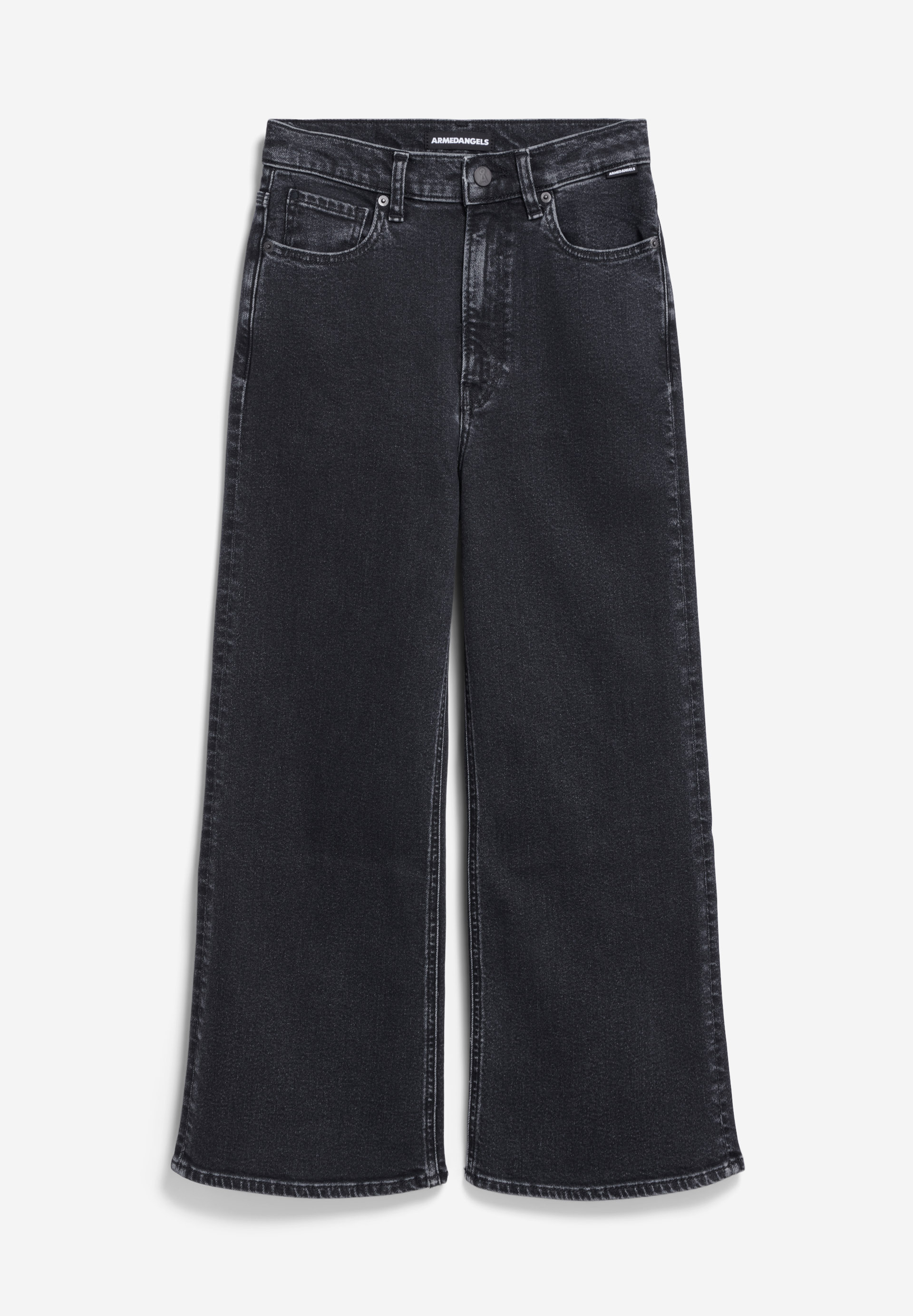 MURLIAA CROPPED Wide Jeans recycled cotton mix comfort-Stretch