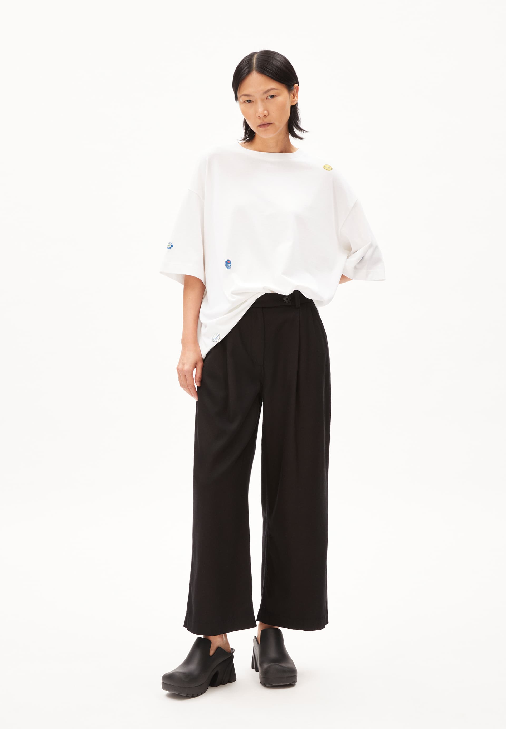 SANDRINAA Pants Relaxed Fit made of TENCEL™ Lyocell Mix