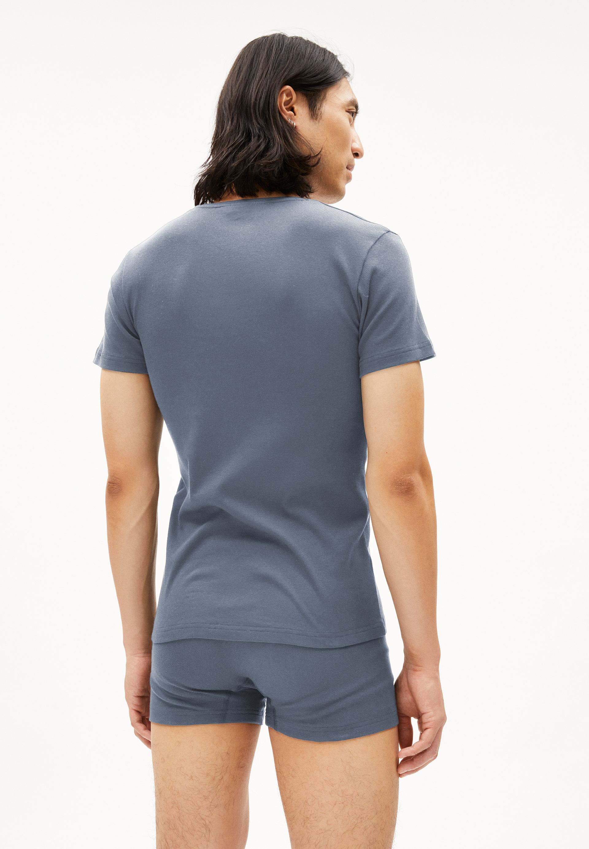 HELMAAR RIB Rib-T-Shirt made of Organic Cotton Mix