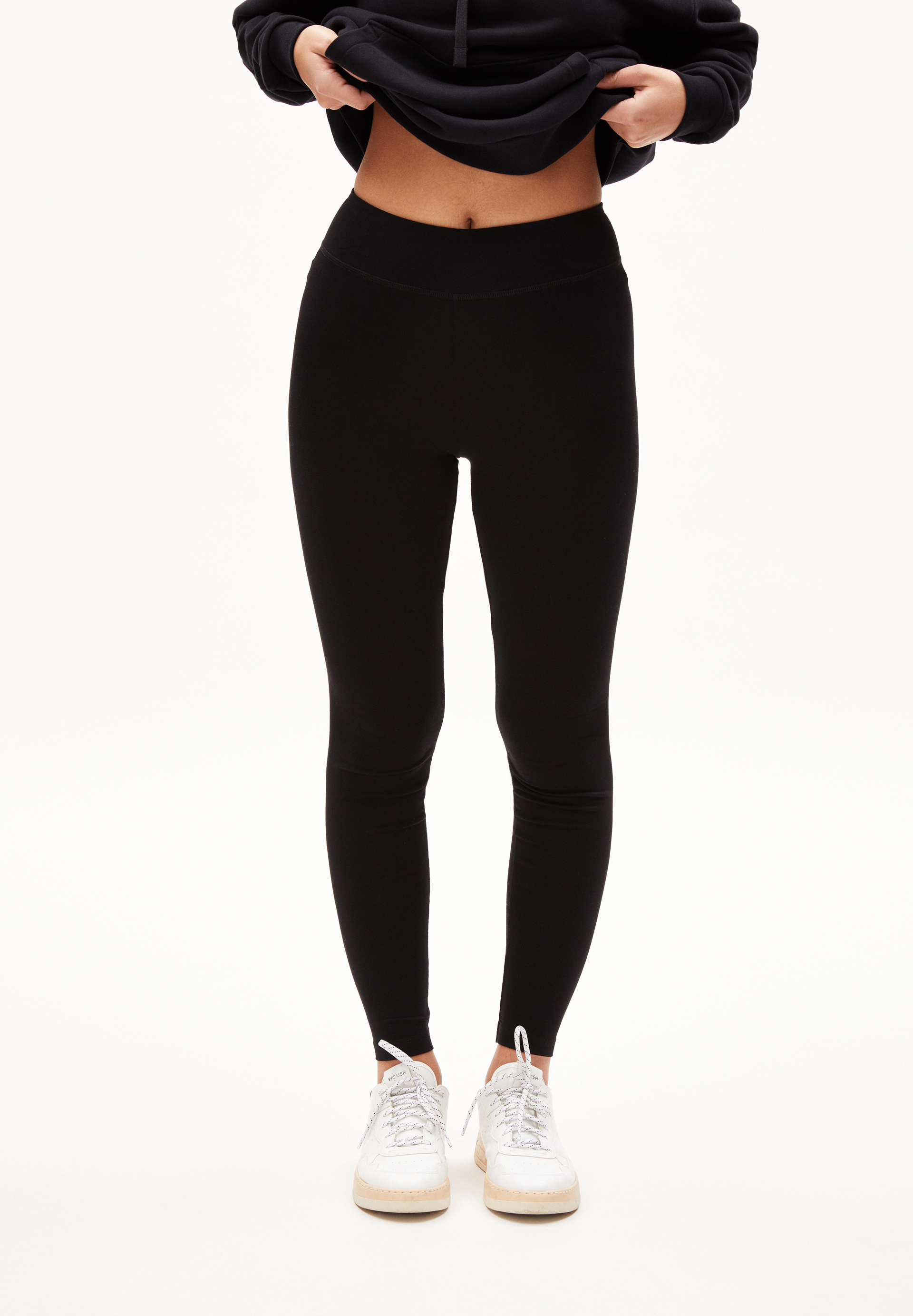 FARIBAA Leggings aus Bio-Baumwoll Mix