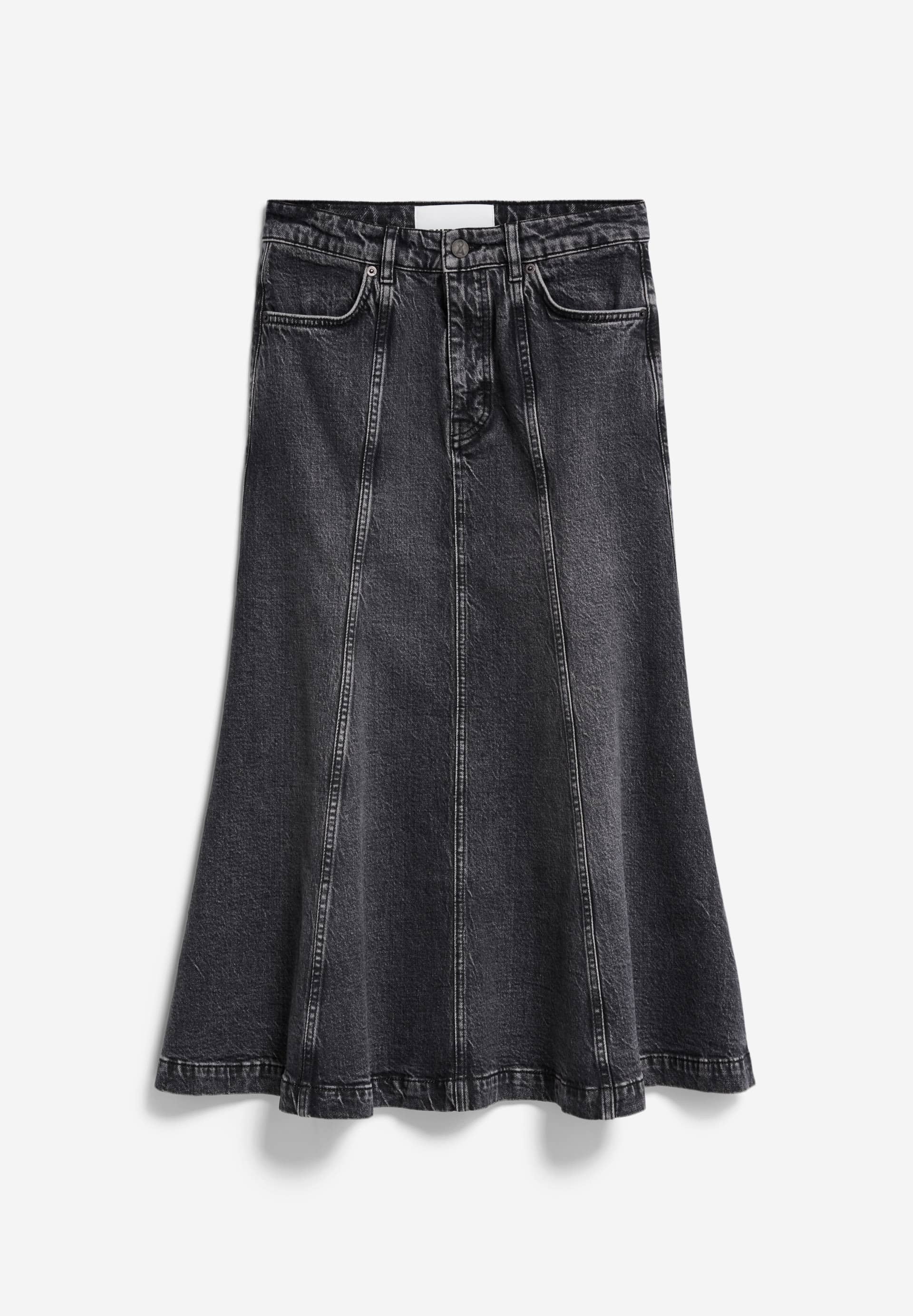 ARIENAA Denim Skirt Slim Fit made of Organic Cotton Mix