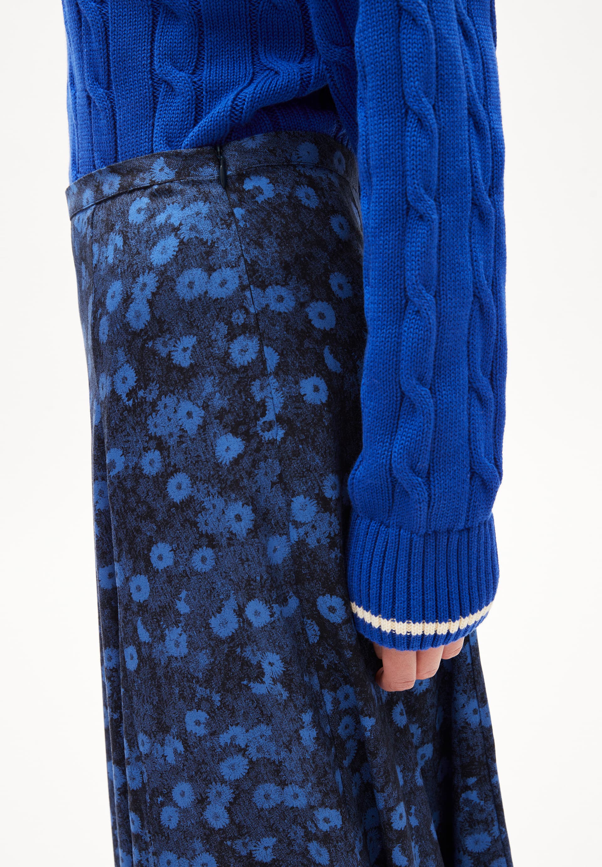 MIKASAAMI MILLES FLEURS Woven Skirt Regular Fit made of LENZING™ ECOVERO™ Viscose