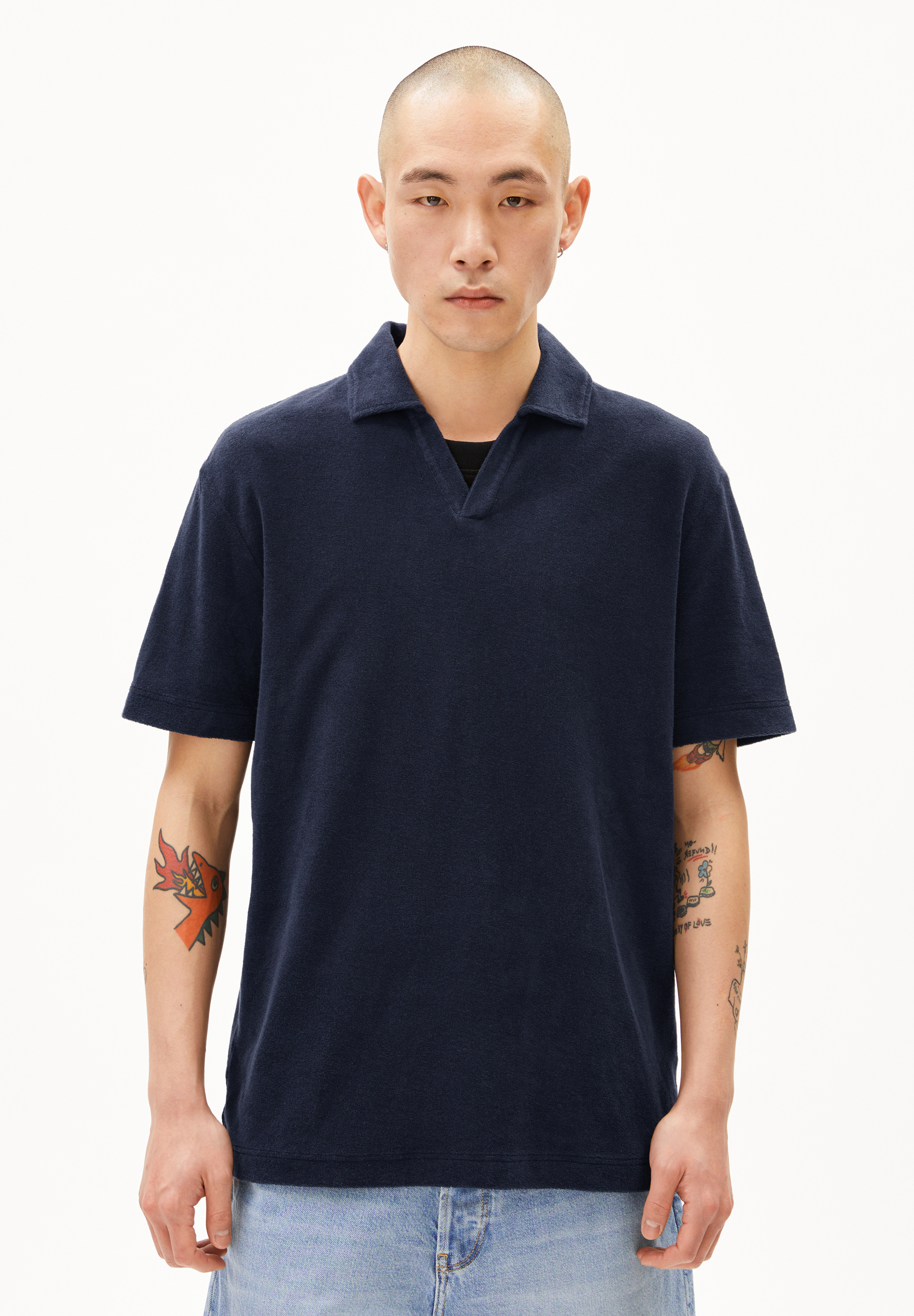 MAARKOS POLO TERRY Sweatshirt made of Organic Cotton