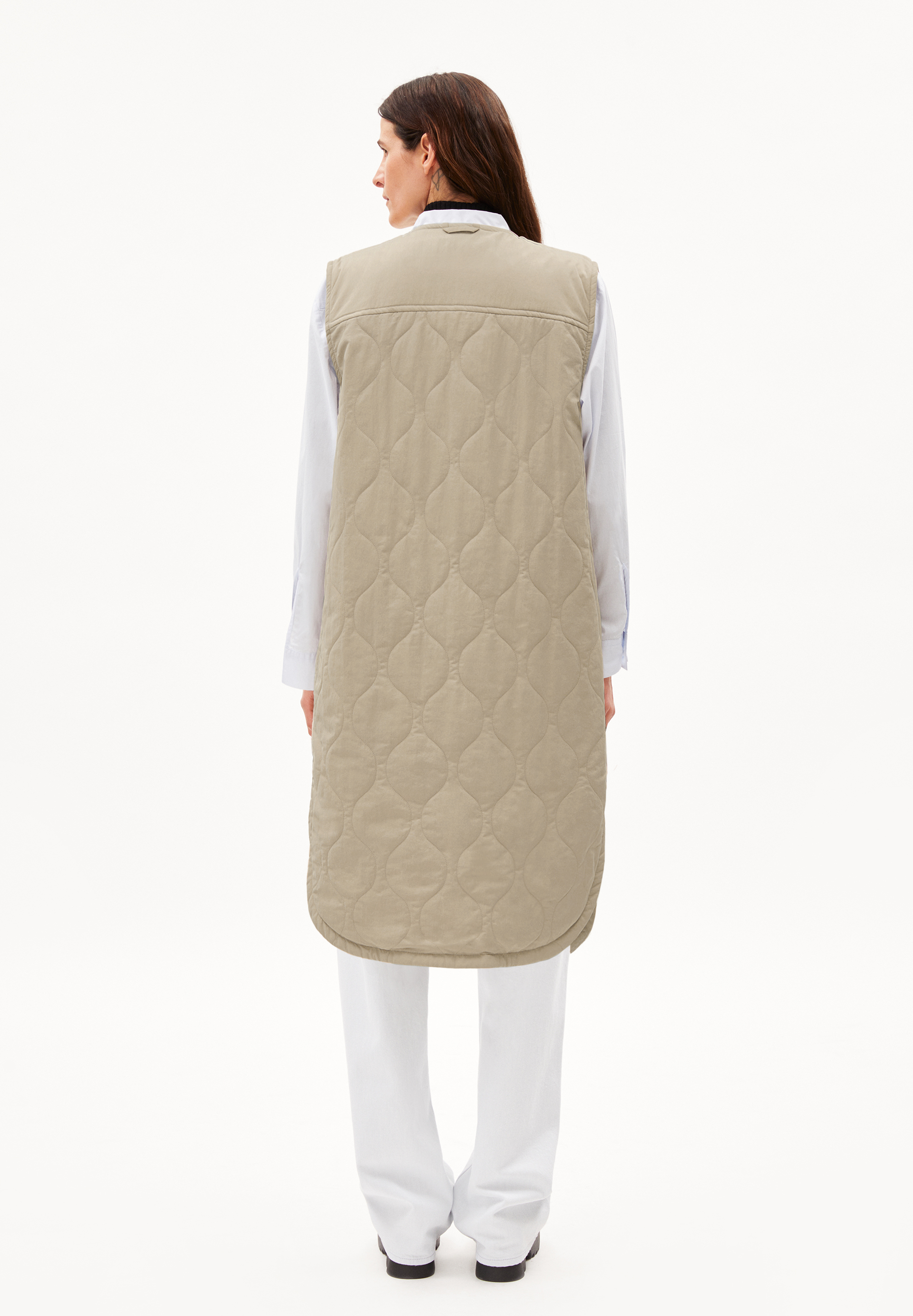 GAUJAA Waistcoat Relaxed Fit aus Polyamide Mix (recycled)