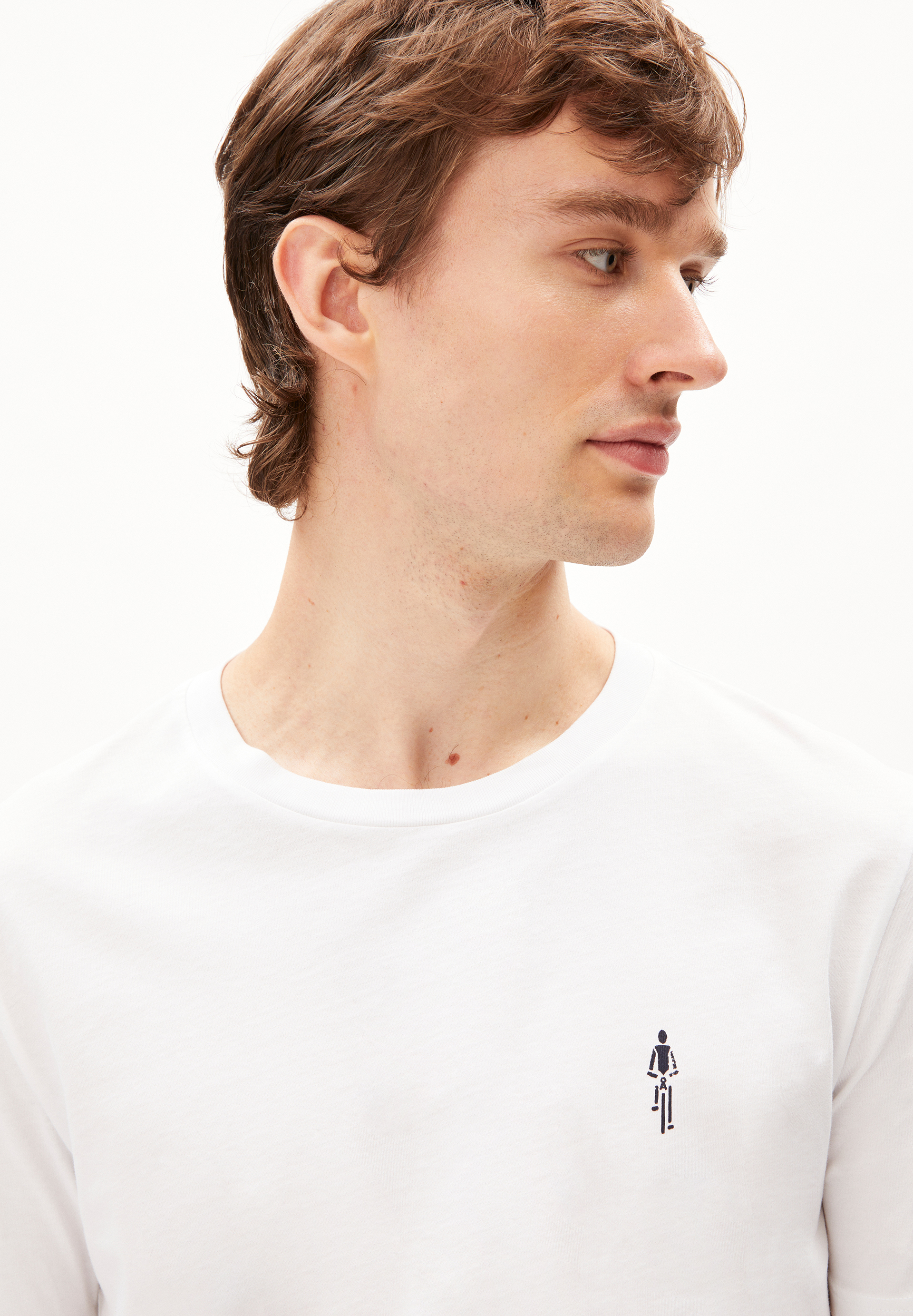 JAAMES CYCLAA T-shirt à coupe standard en coton bio