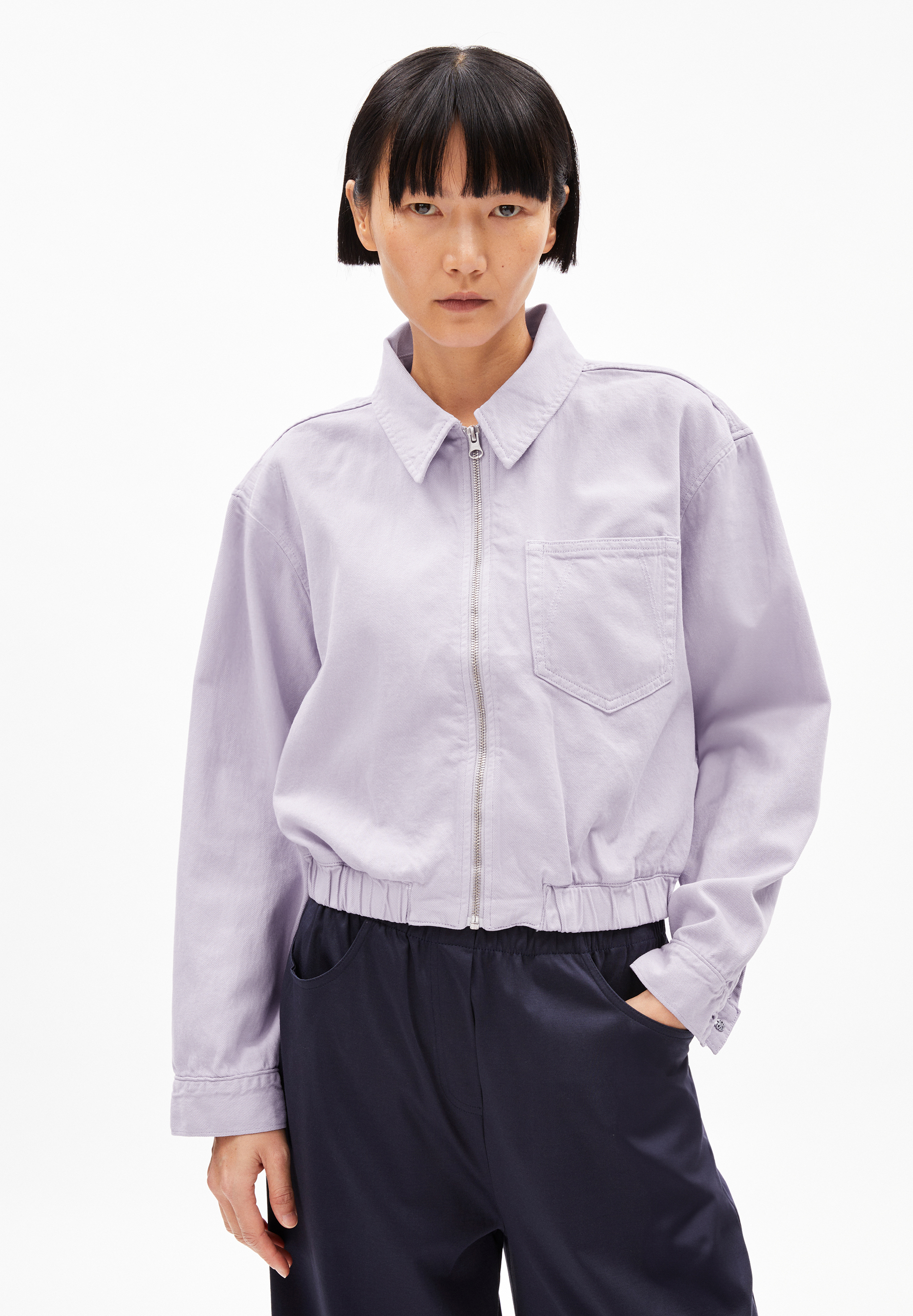 CAARSTA Jeansjacke aus Bio-Baumwoll Mix