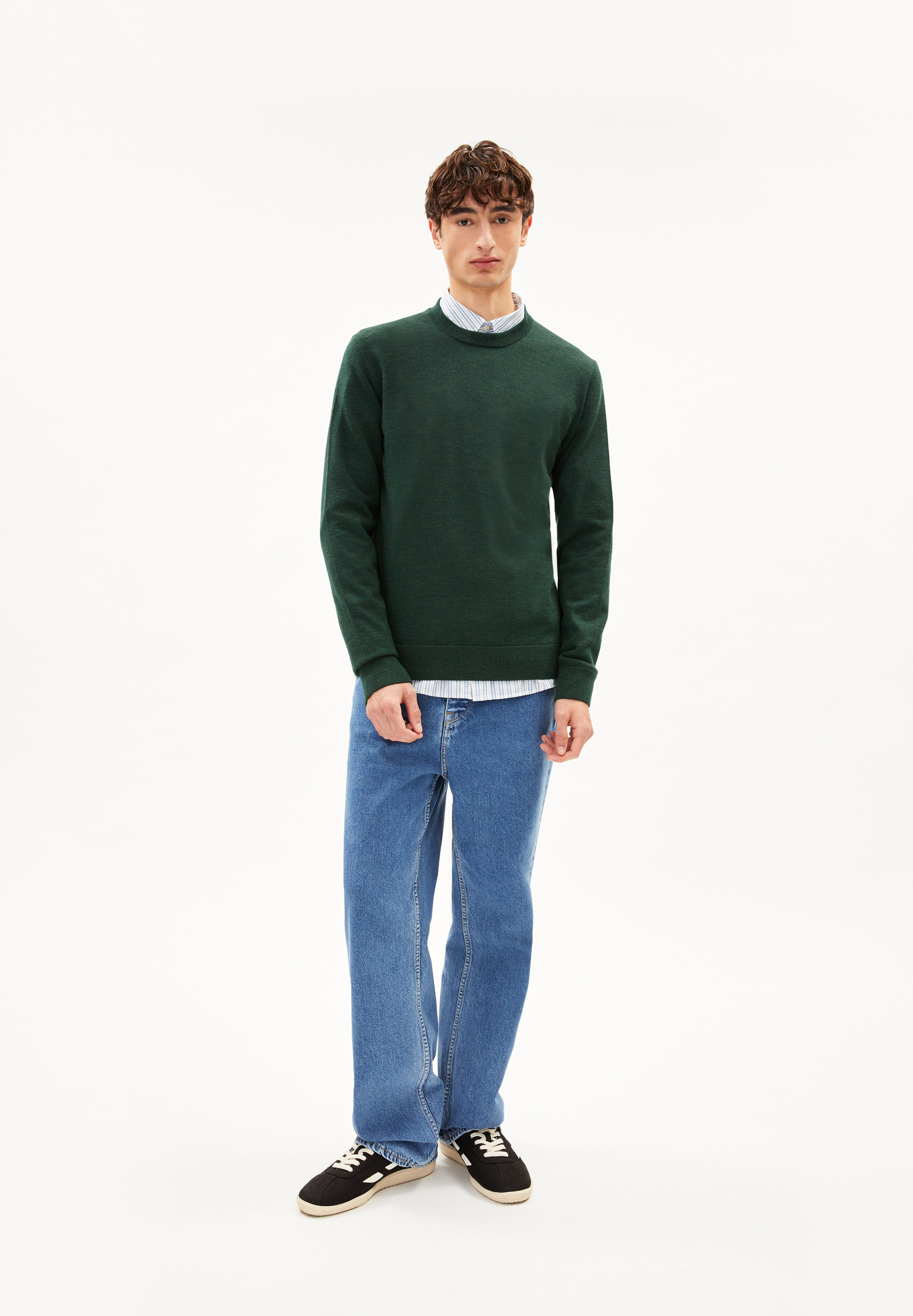 MAAEL Sweater Regular Fit made of extrafine Merino Organic Wool