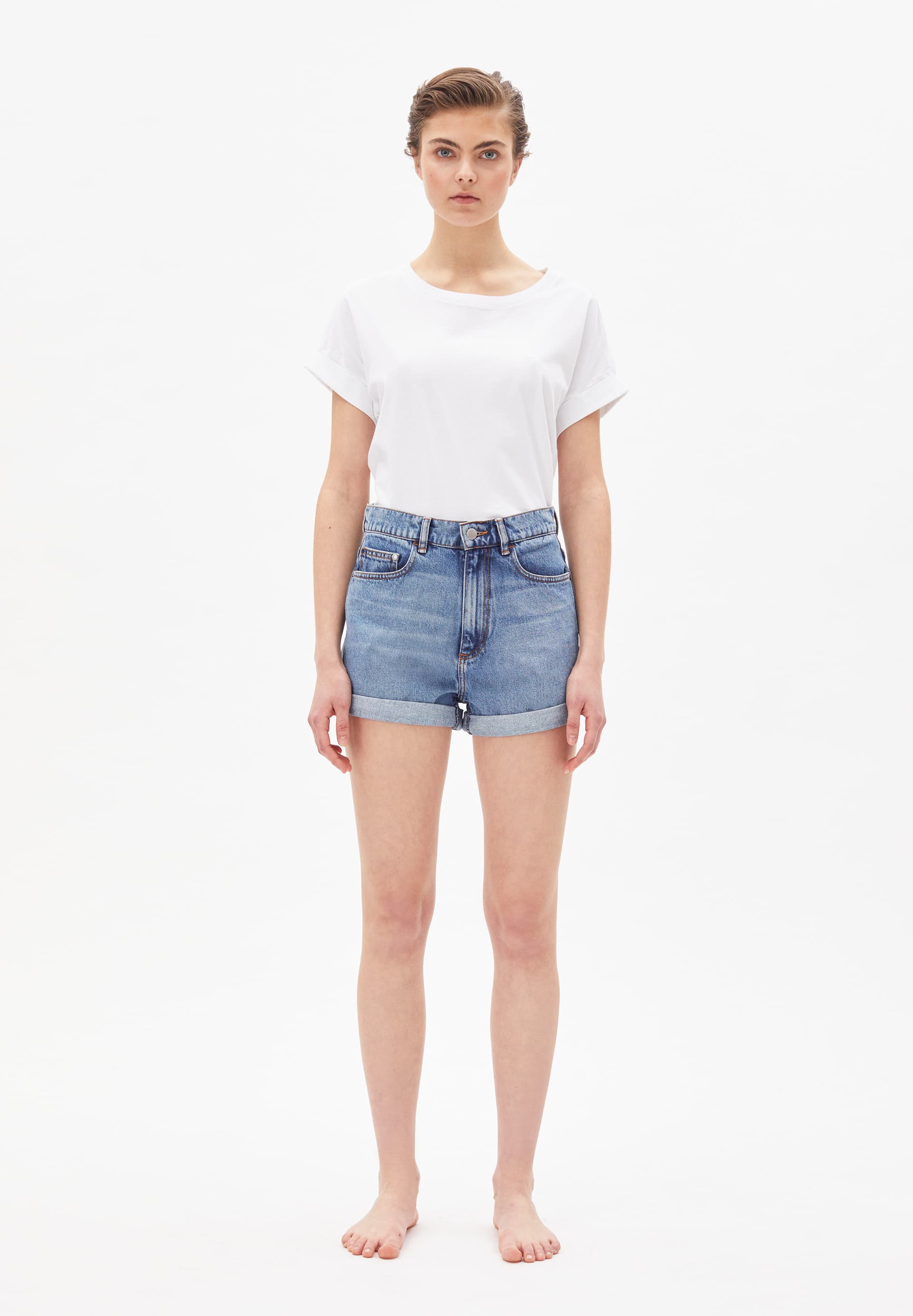 SILVAA Denim Shorts made of Organic Cotton