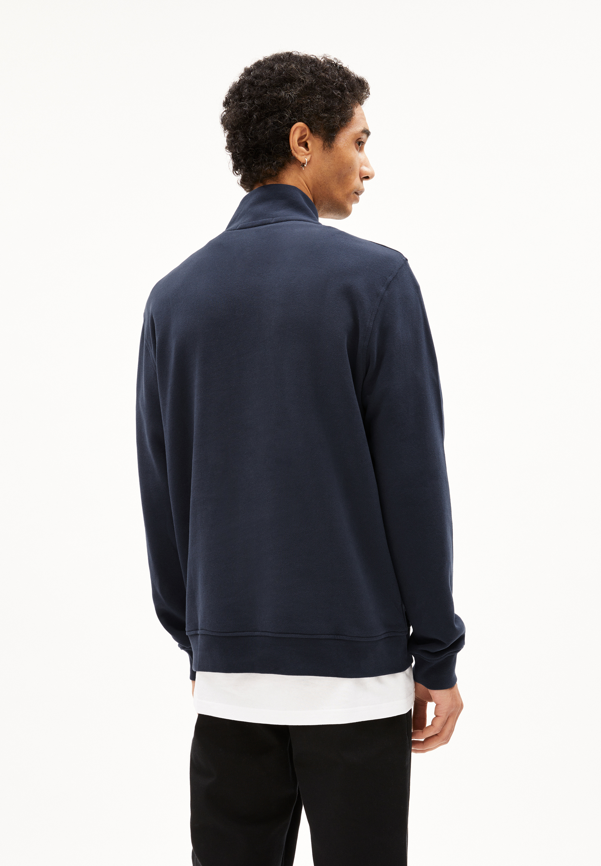 WAARLO COMFORT Sweat-shirt coupe standard en coton bio mélangé