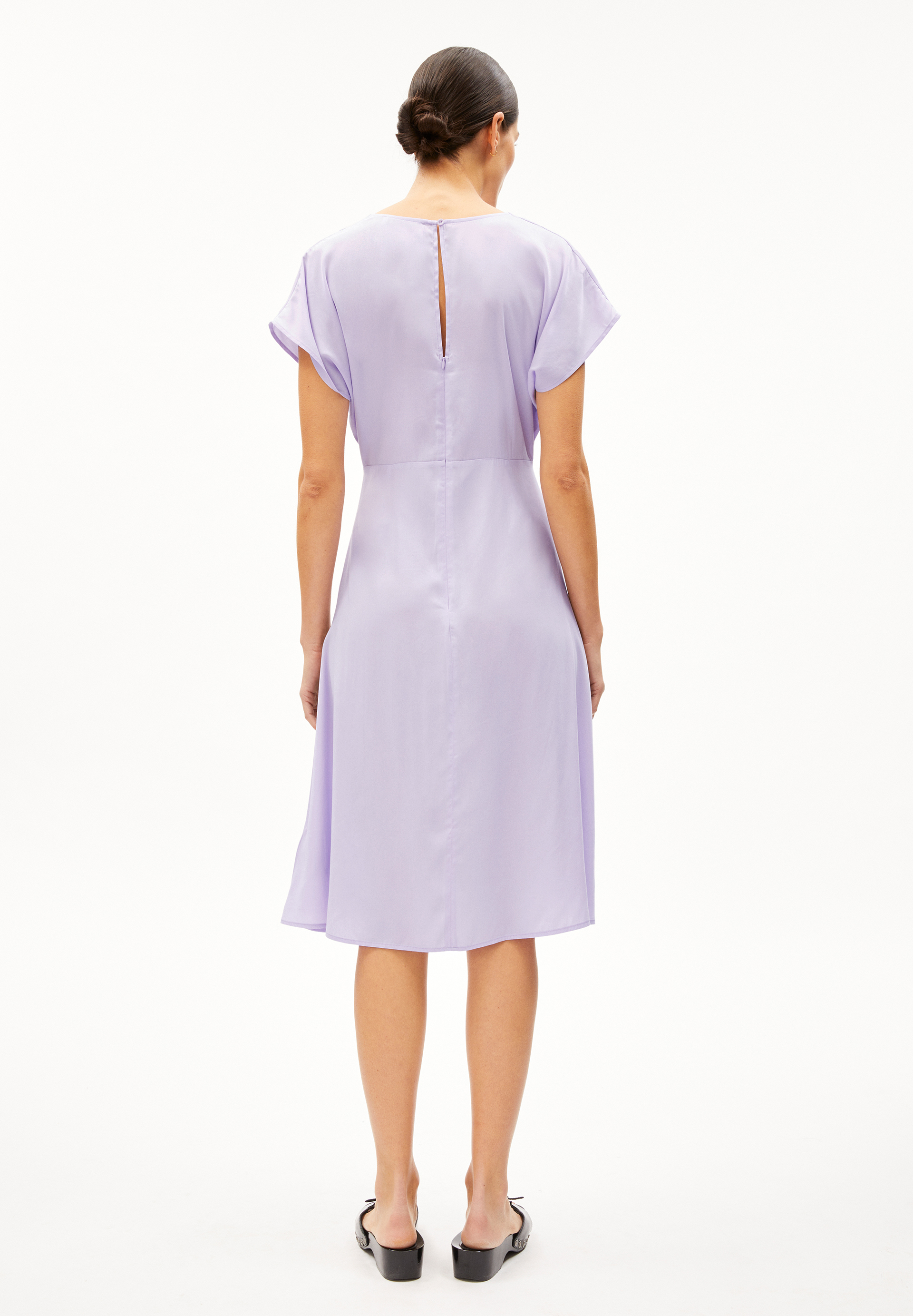 AALBINE Robe en toile coupe standard en TENCEL™ Lyocell mélangé