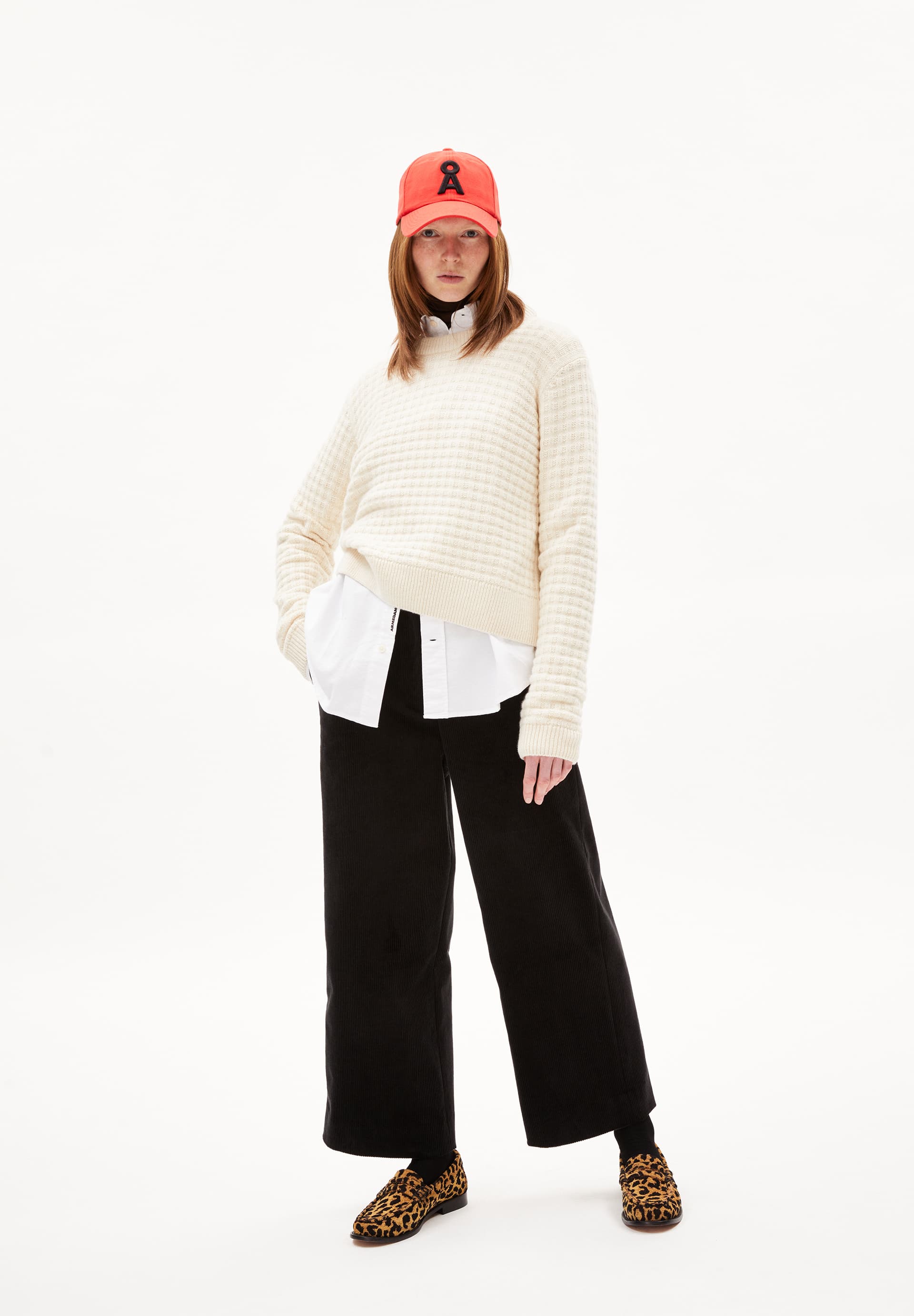 FABIANAA LANACOT Sweater Relaxed Fit made of Organic Wool Mix