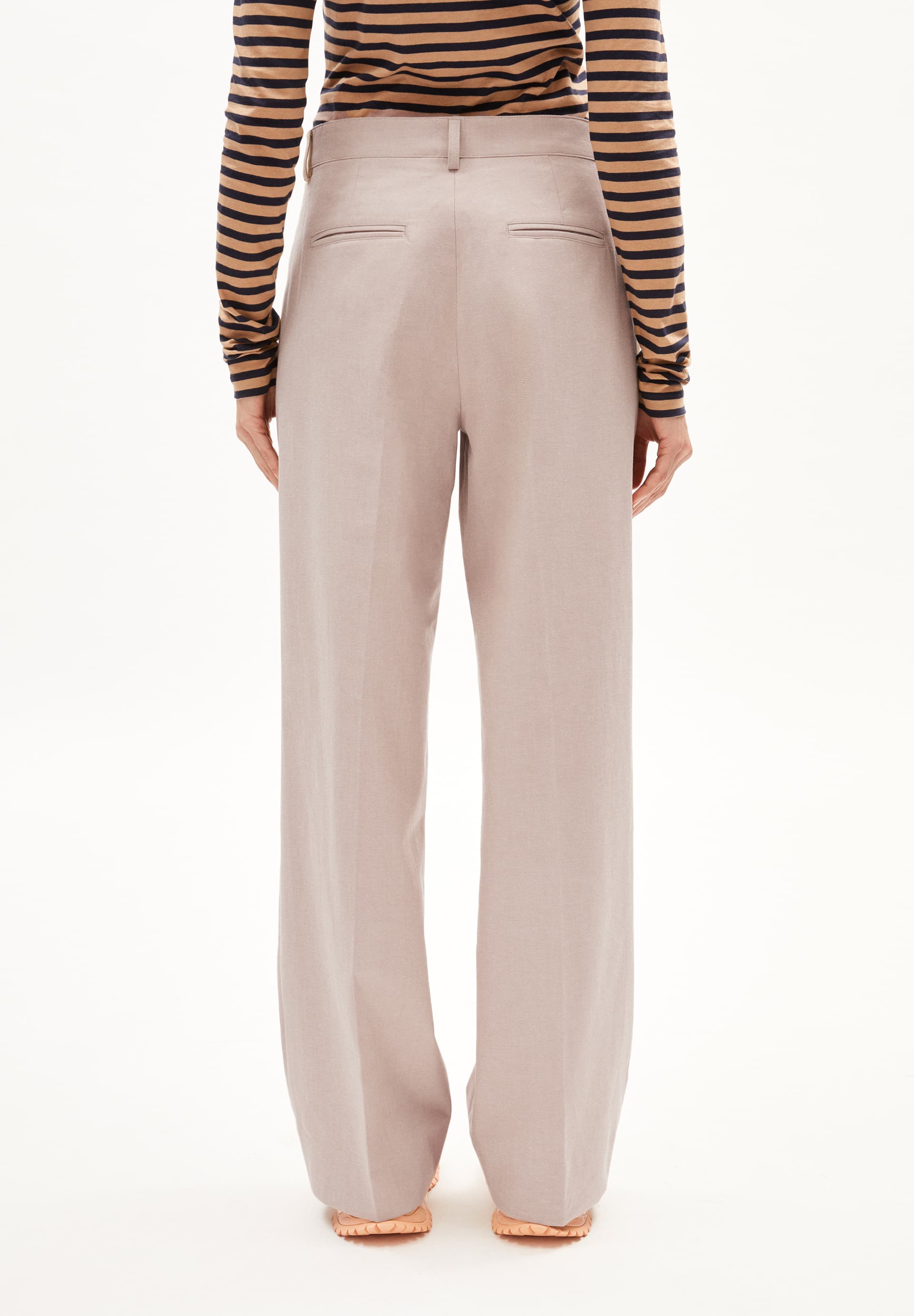 LEANDRAA HANDAAS Webhose aus Bio-Baumwoll Mix