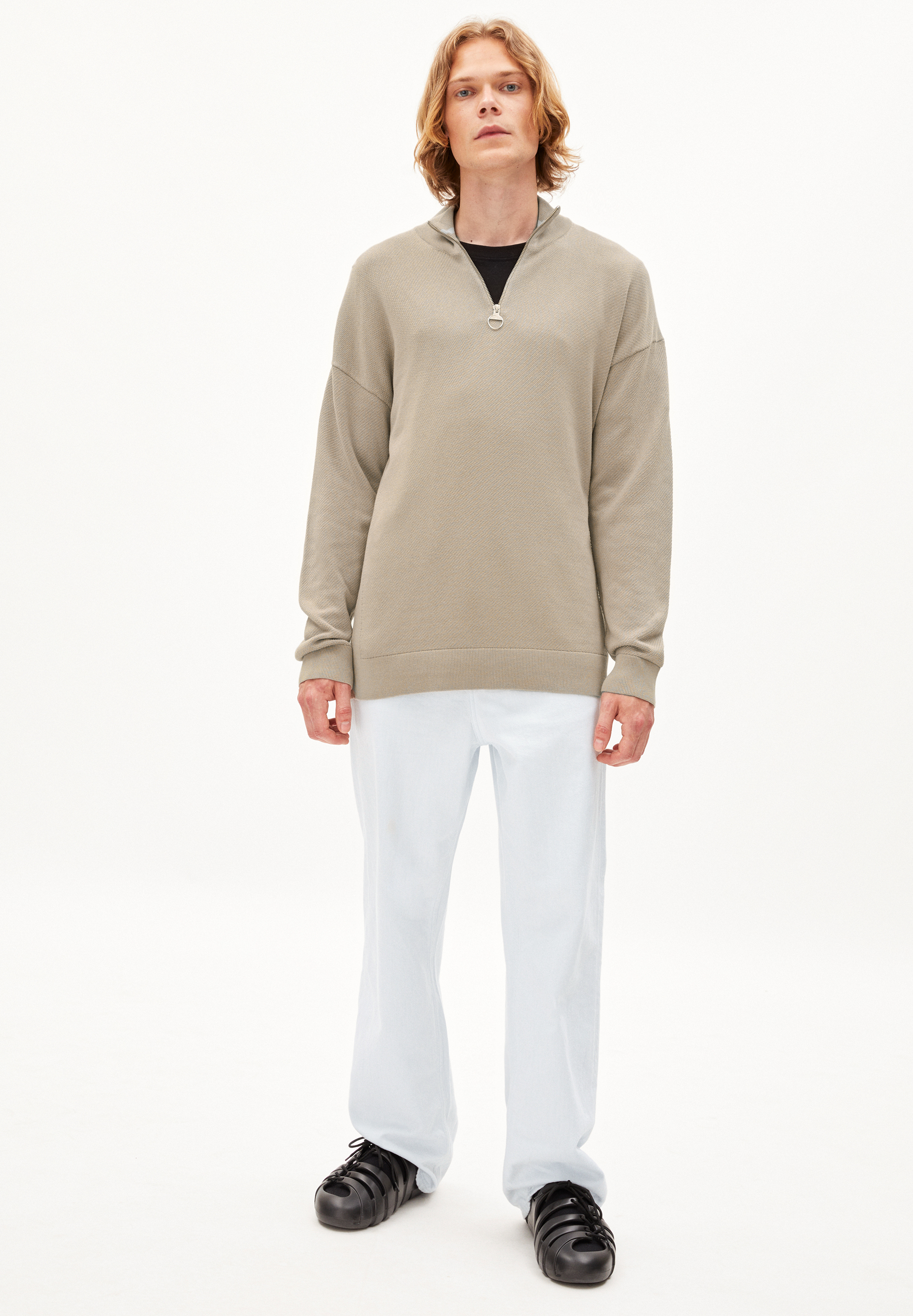 LEDAAN Sweater Relaxed Fit made of TENCEL™ Lyocell Mix