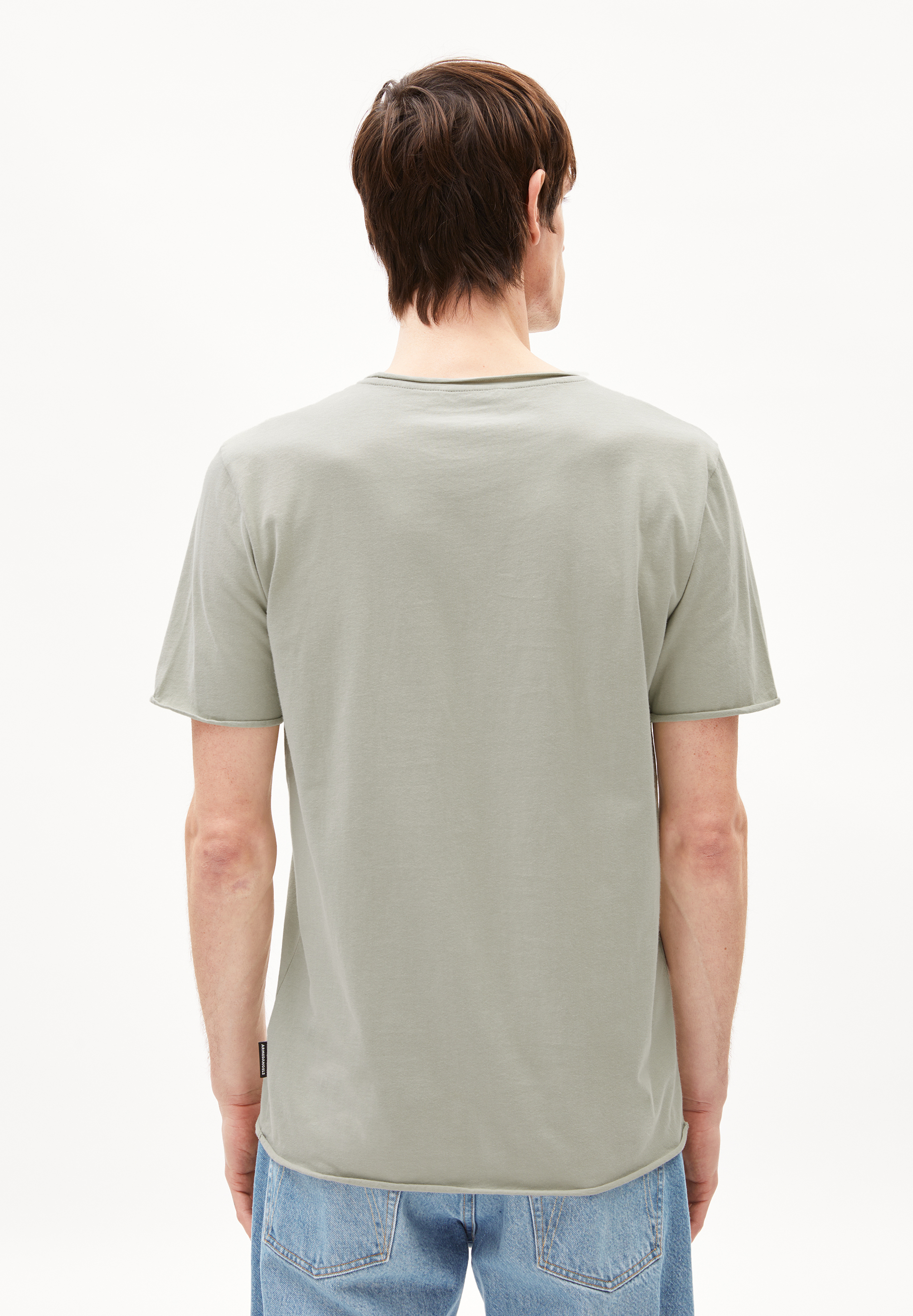 JAAMES BRUSHED T-Shirt aus Bio-Baumwolle