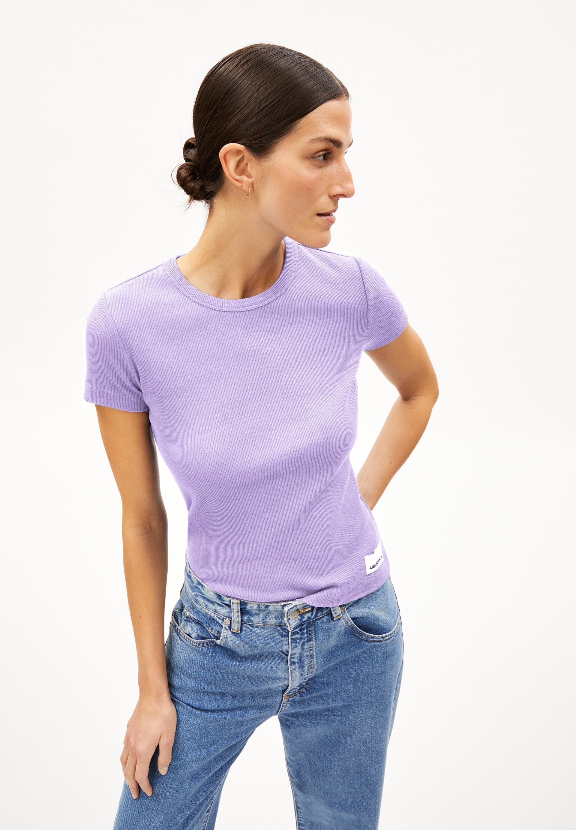 KARDAA Rib-T-Shirt Regular Fit made of Organic Cotton Mix
