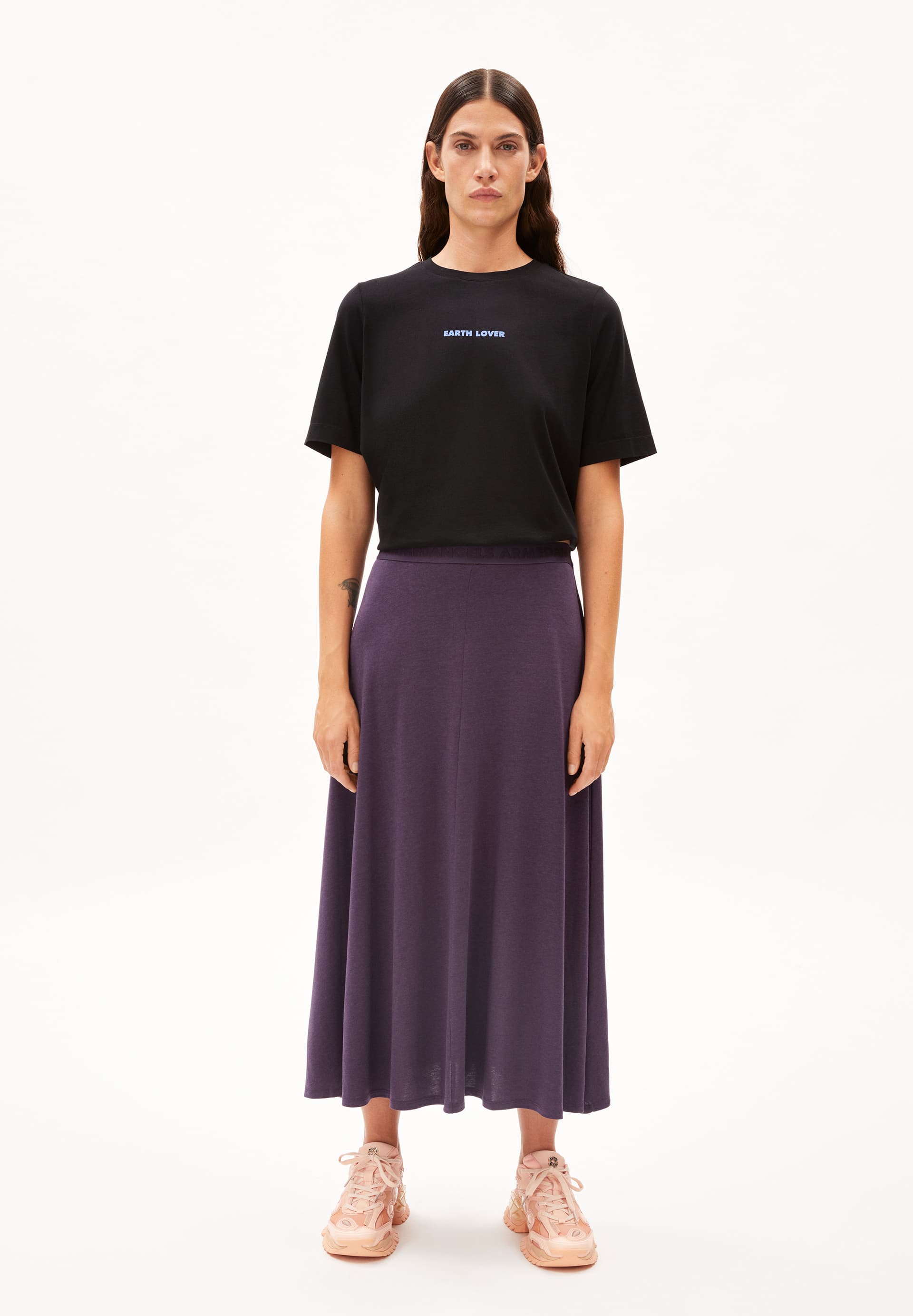 ILENIAA LARAA Jersey Skirt Loose Fit made of TENCEL™ Lyocell Mix