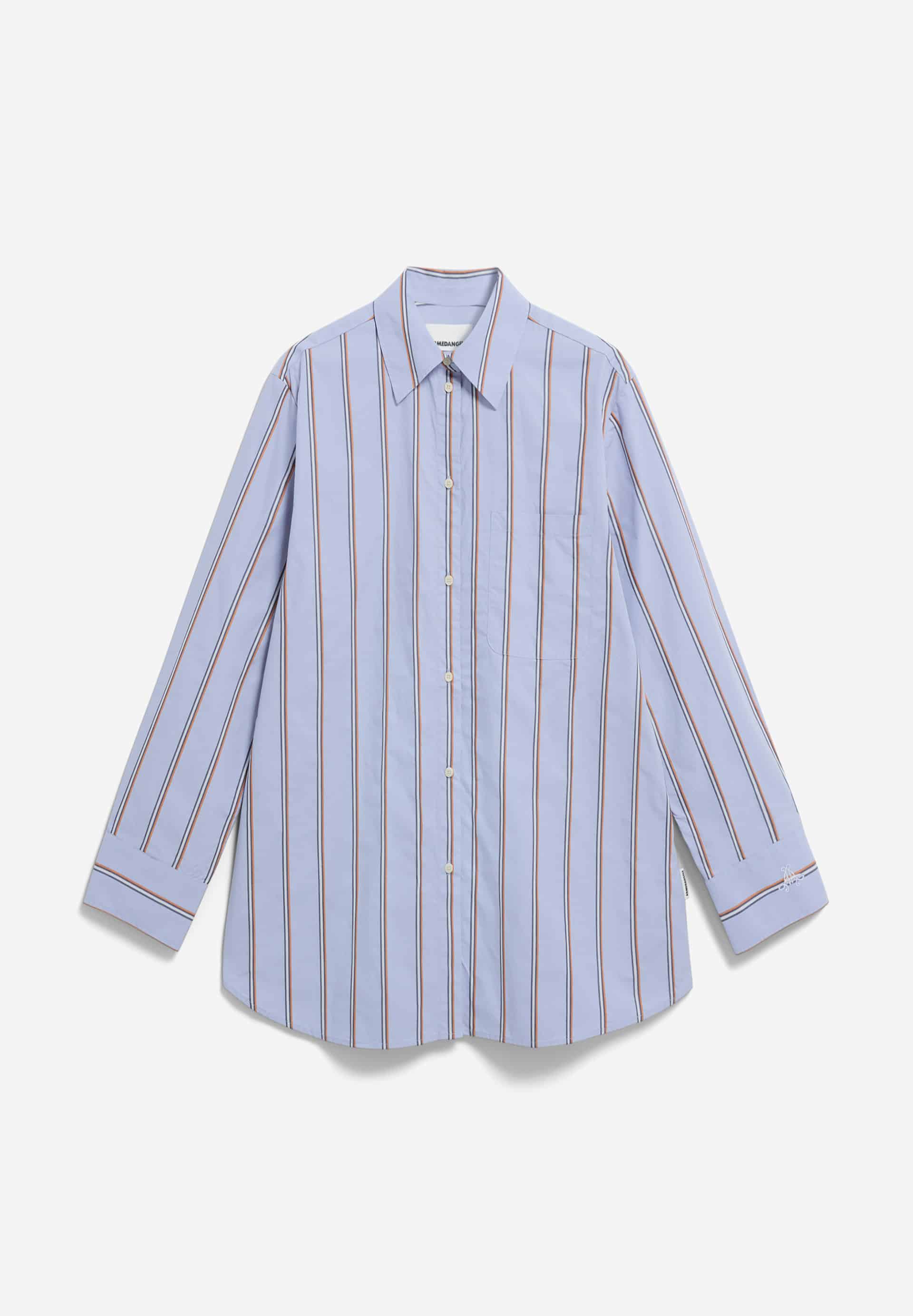 HALIAA STRIPED Blouse van biologisch katoen