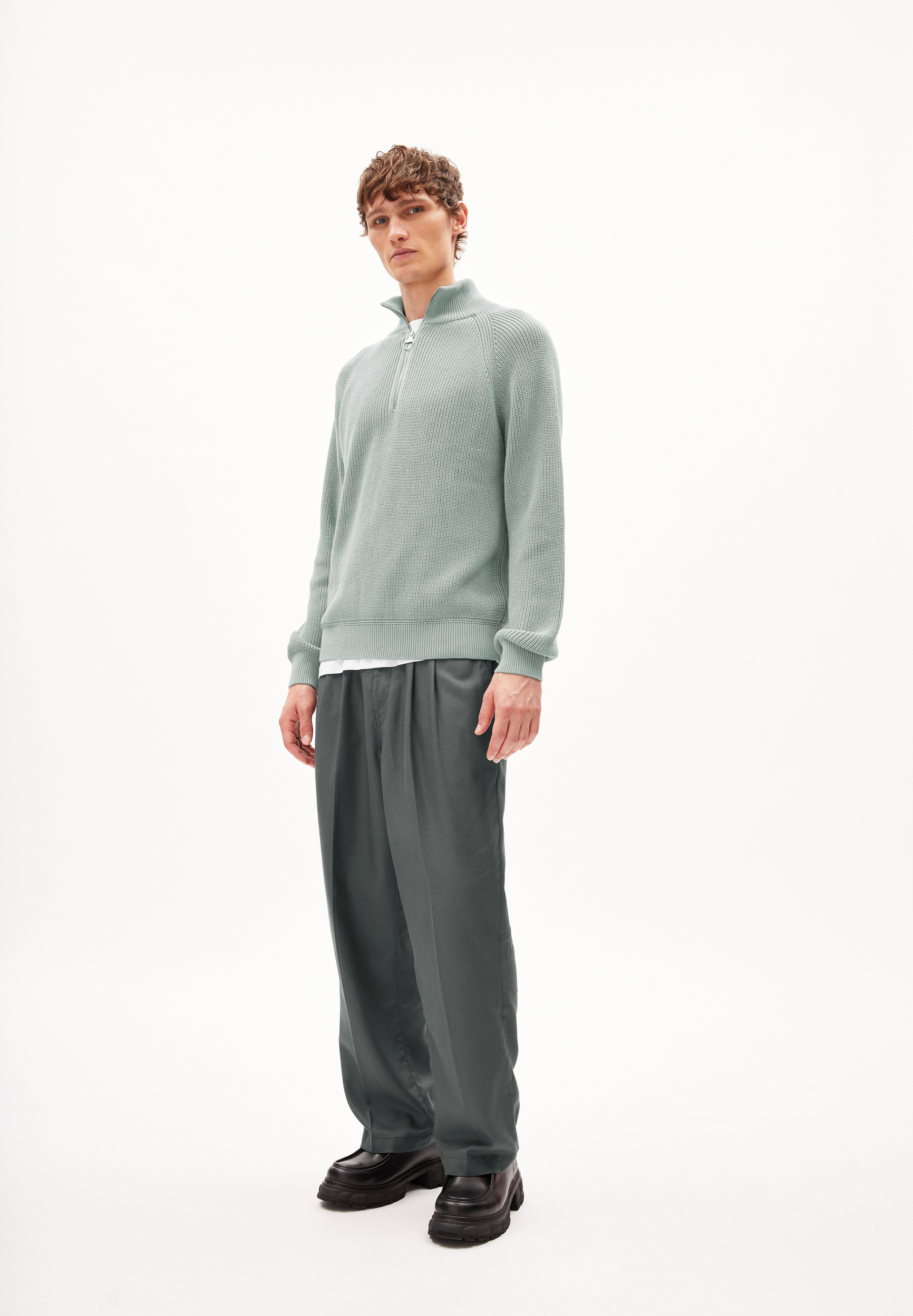 TRONMAA Pullover Regular Fit aus Bio-Baumwolle