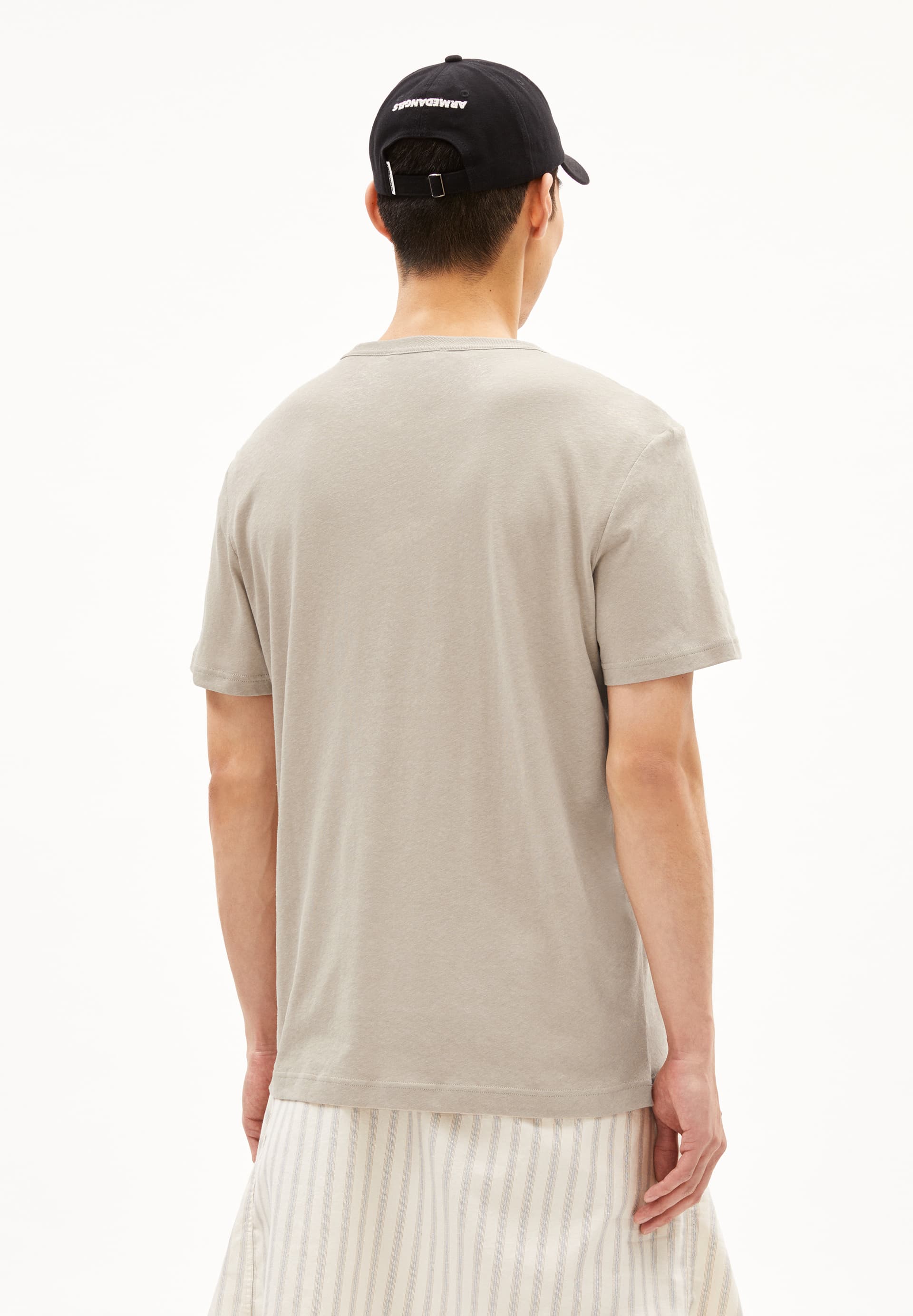 KOLMAARO LINEN T-shirt coupe décontractée en lin mélangé