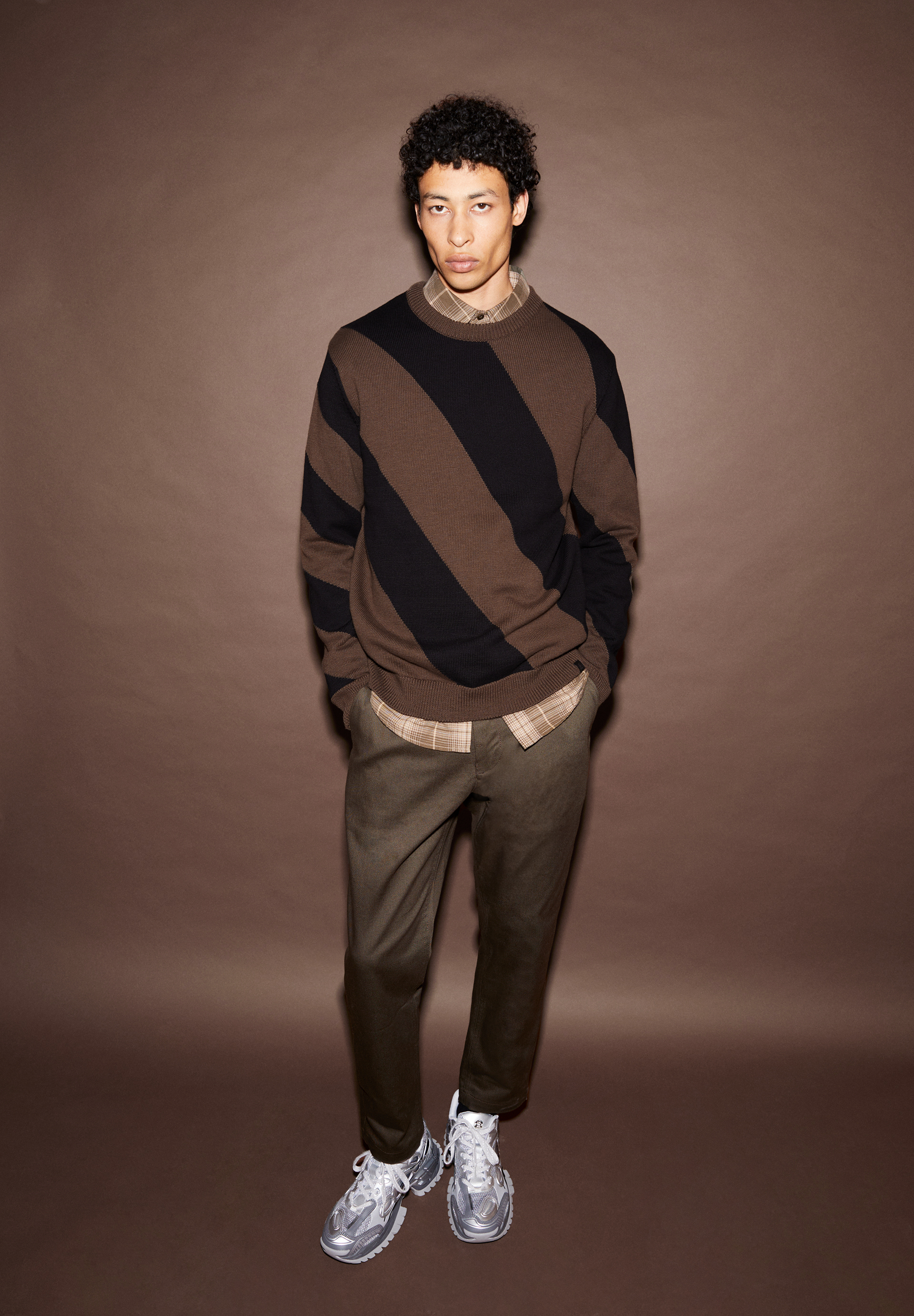 IOAAN Pull coupe standard en coton bio