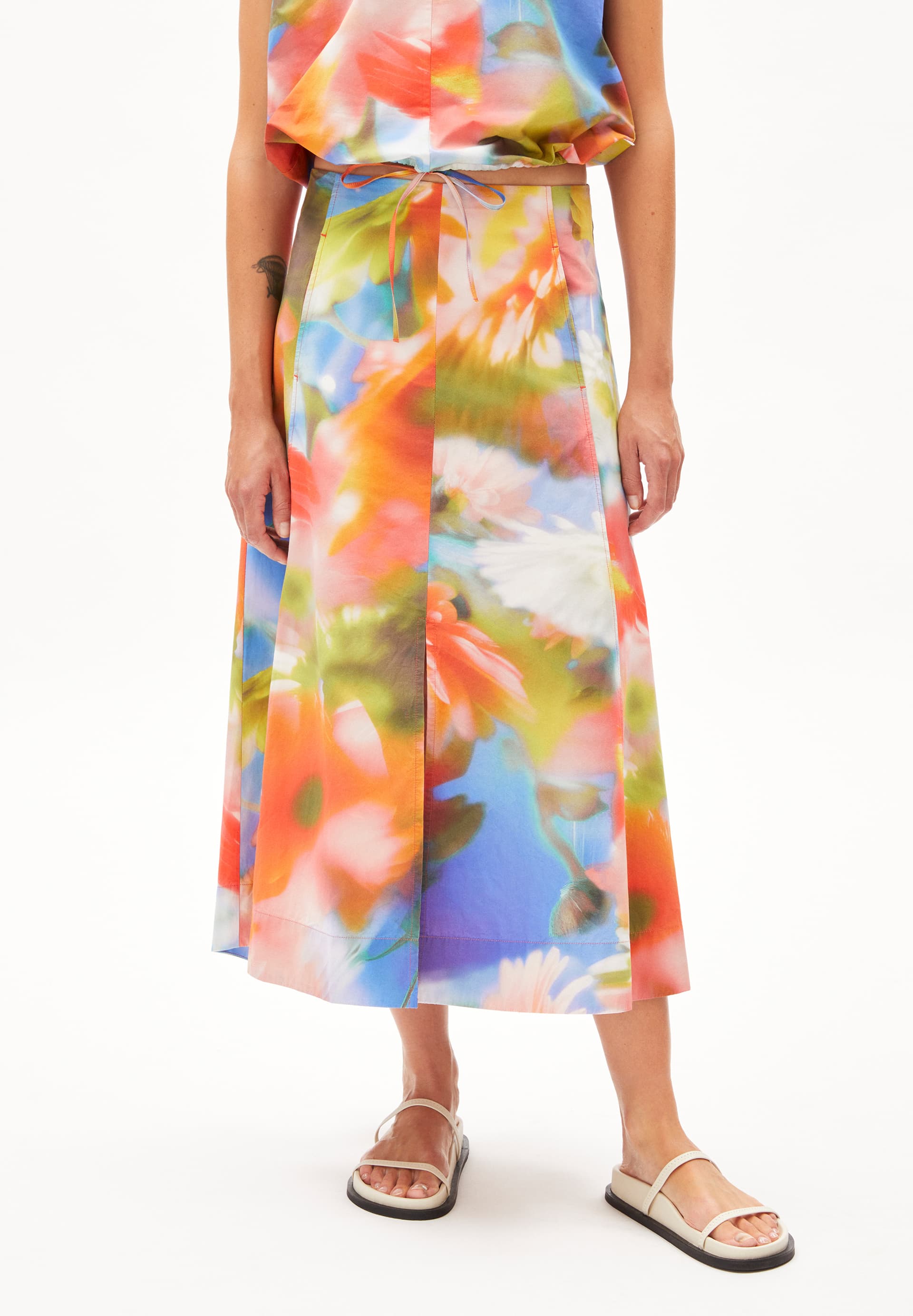 DELIAA NOSTALGIAA Woven Skirt Regular Fit made of Organic Cotton