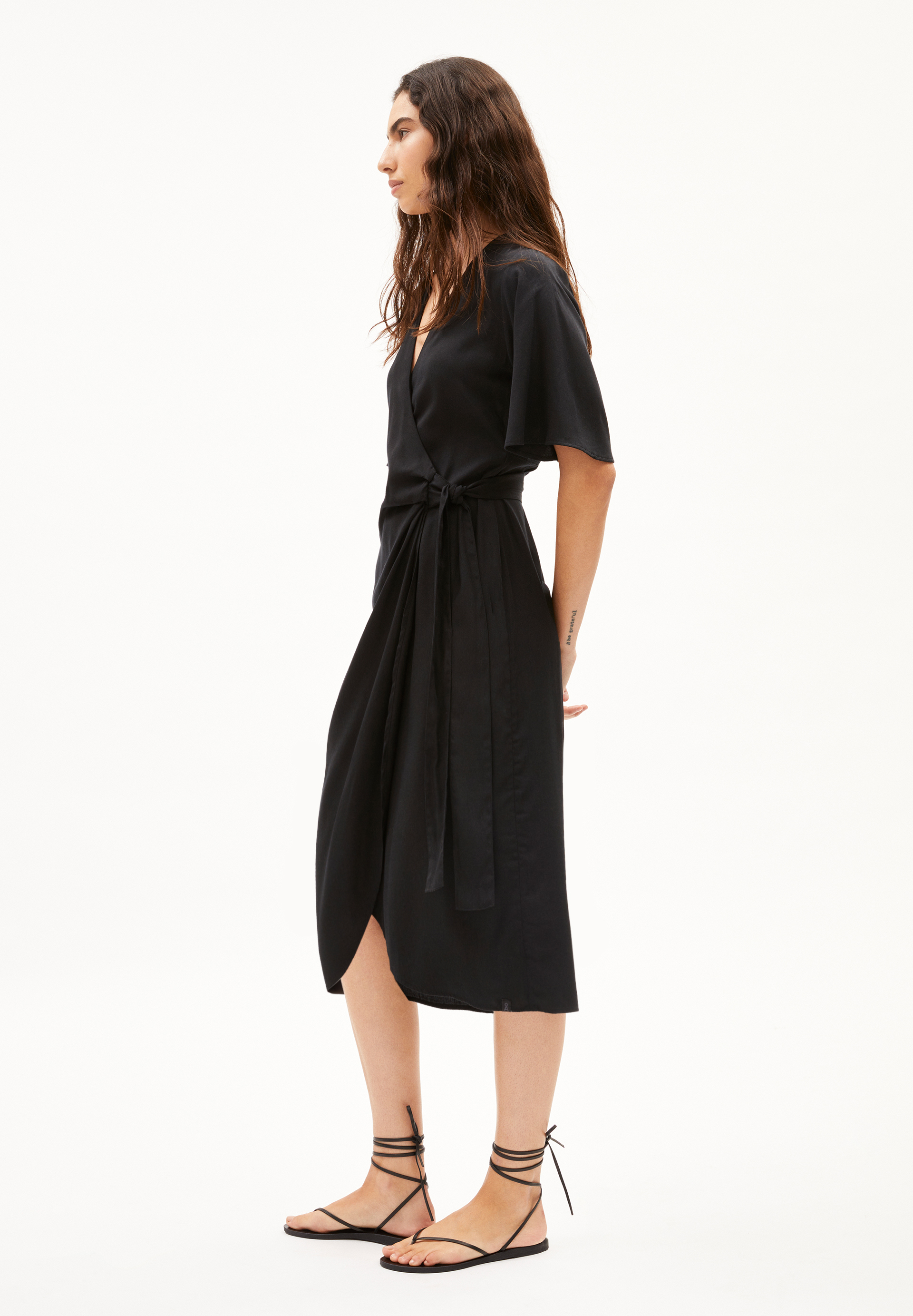 NATAALE Woven Dress Regular Fit made of TENCEL™ Lyocell Mix