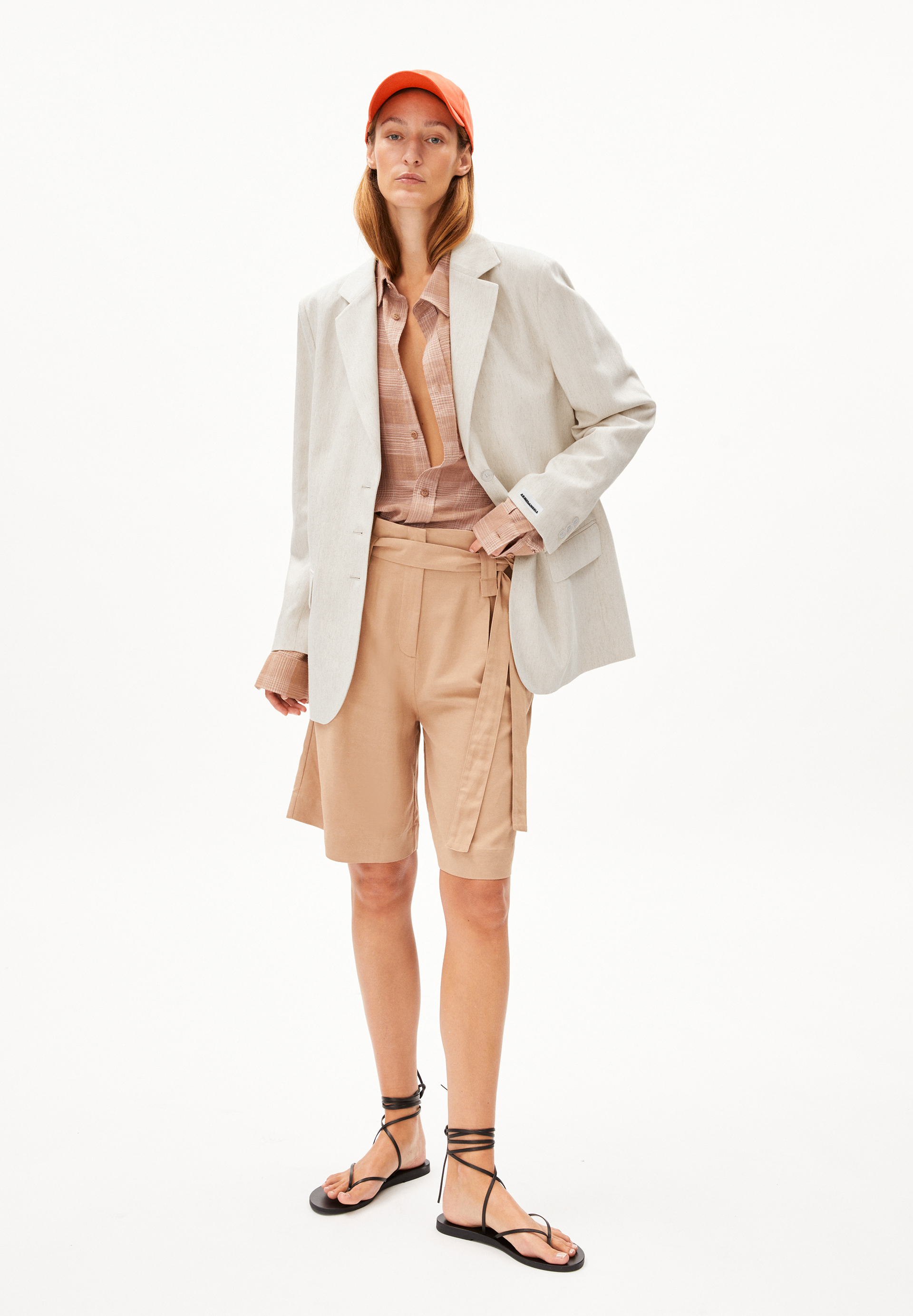 PAULILAA LINO HEAVY Blazer Loose Fit made of Linen-Mix