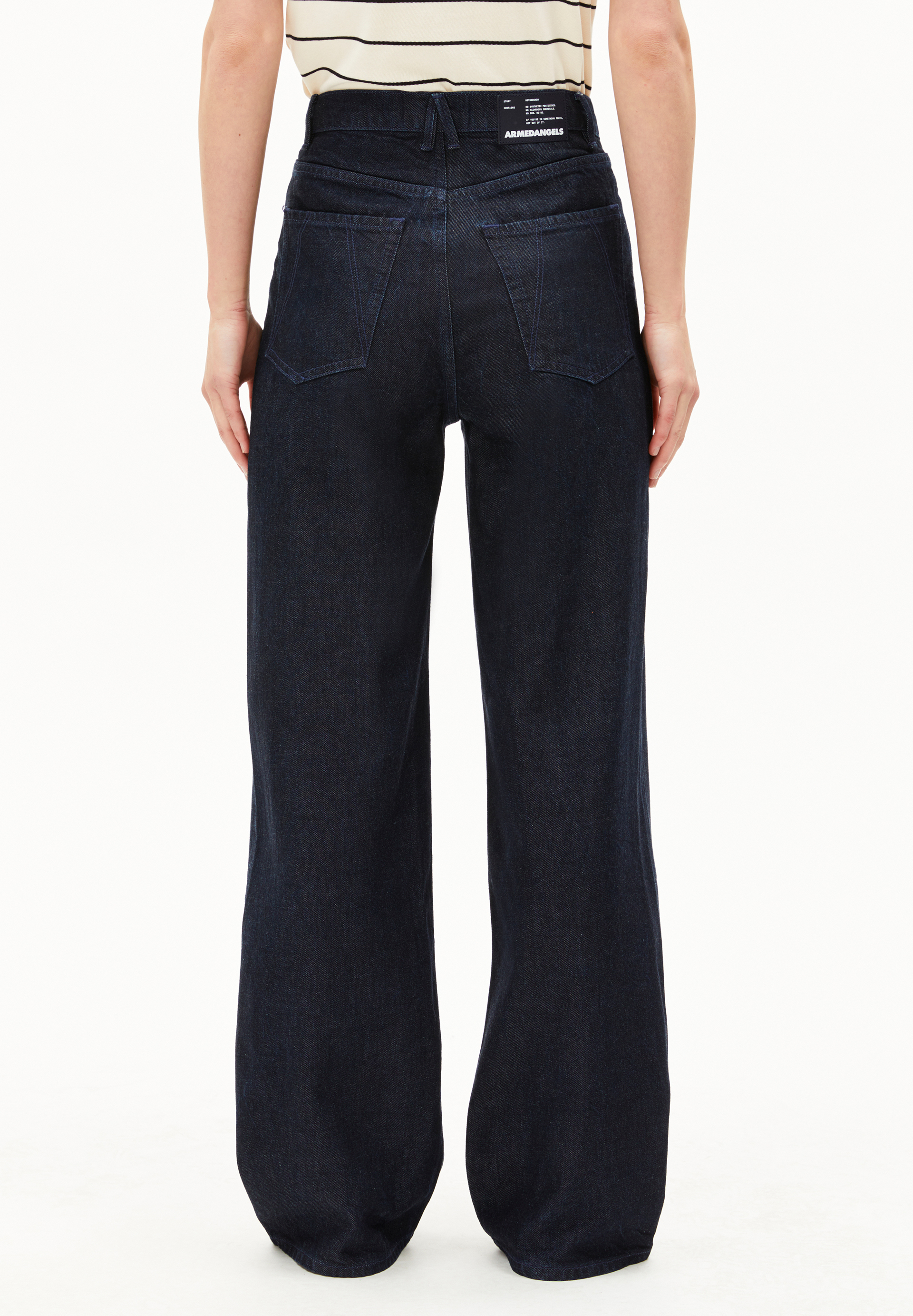 ENIJAA FLOW Jeans Wide Leg High Waist TENCEL™ Lyocell Mix Non-Stretch