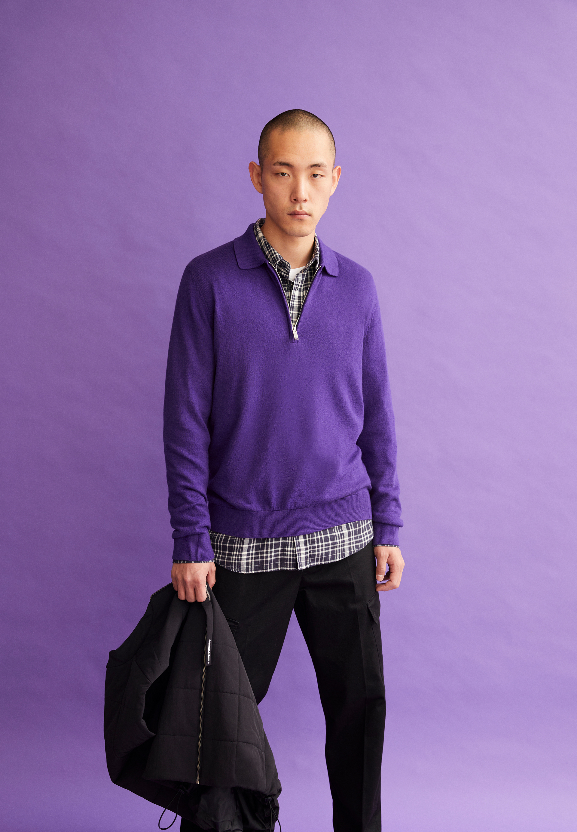 PAANAS Sweater Regular Fit made of Merino-Wool Mix
