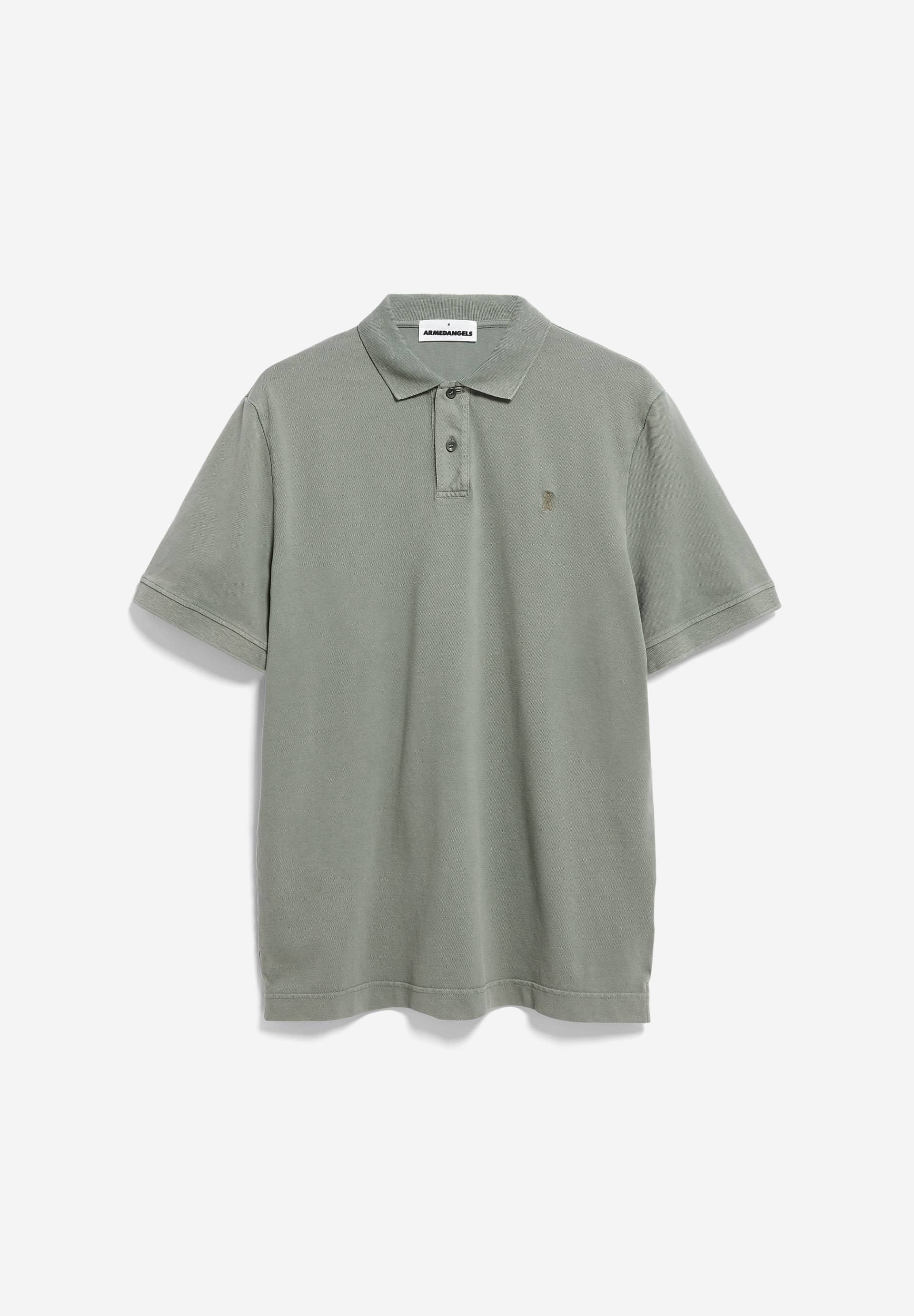 FIBRAAS GMT DYE Polo T-Shirt Regular Fit aus Bio-Baumwolle