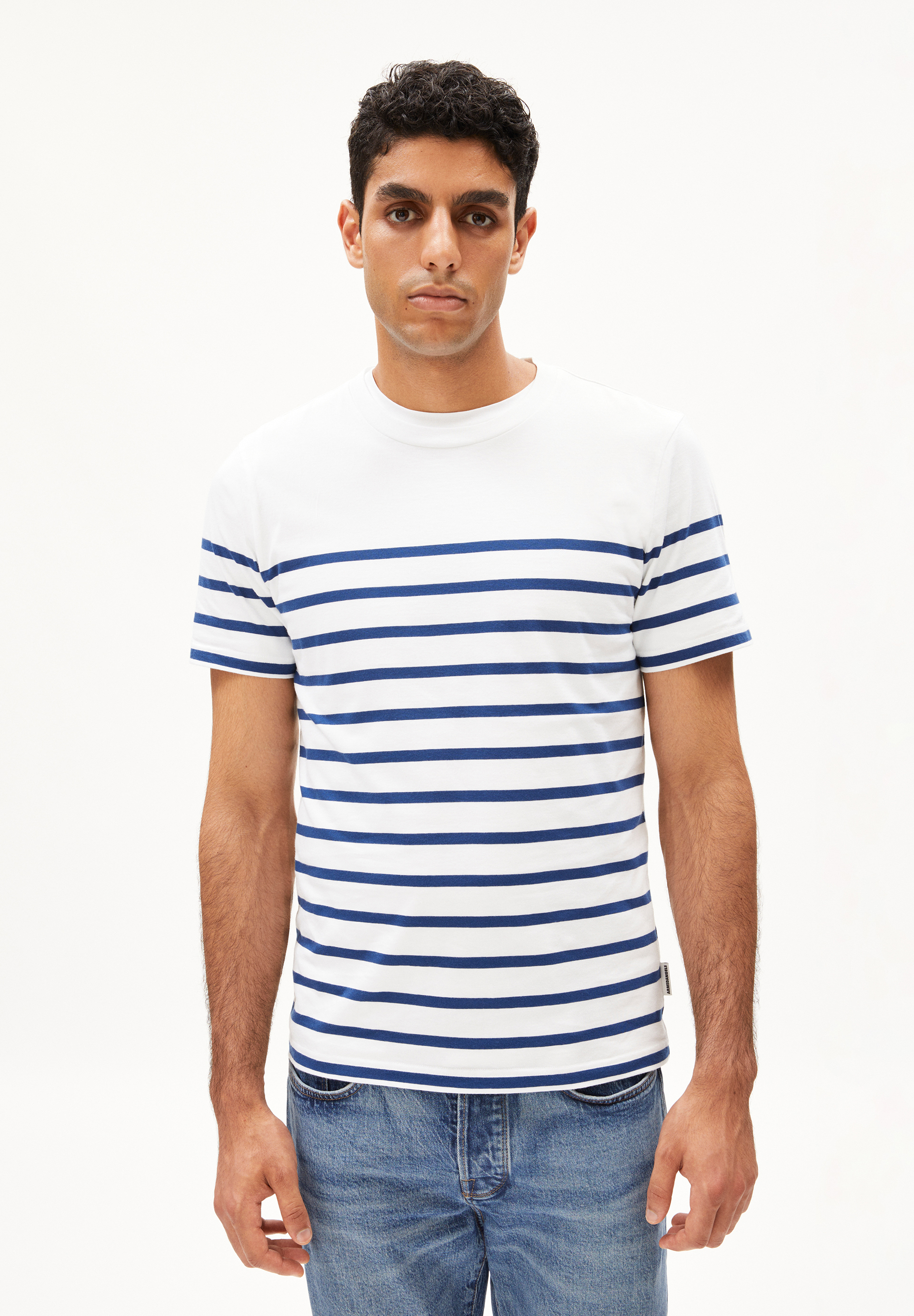 AADROS STRIPES T-Shirt Regular Fit aus Bio-Baumwolle