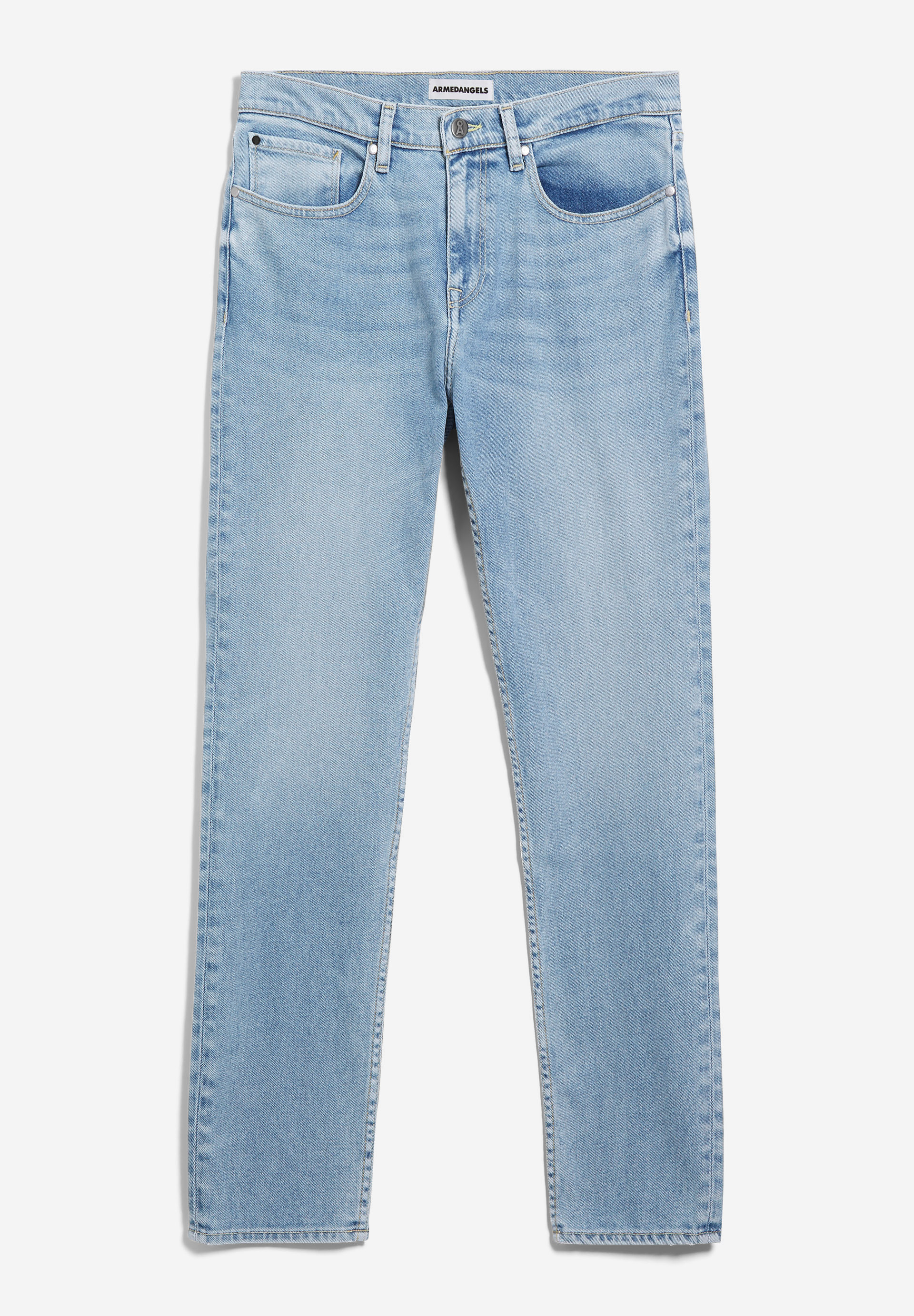 AARJO TARPA Denim coupe tapered en mélange de coton bio