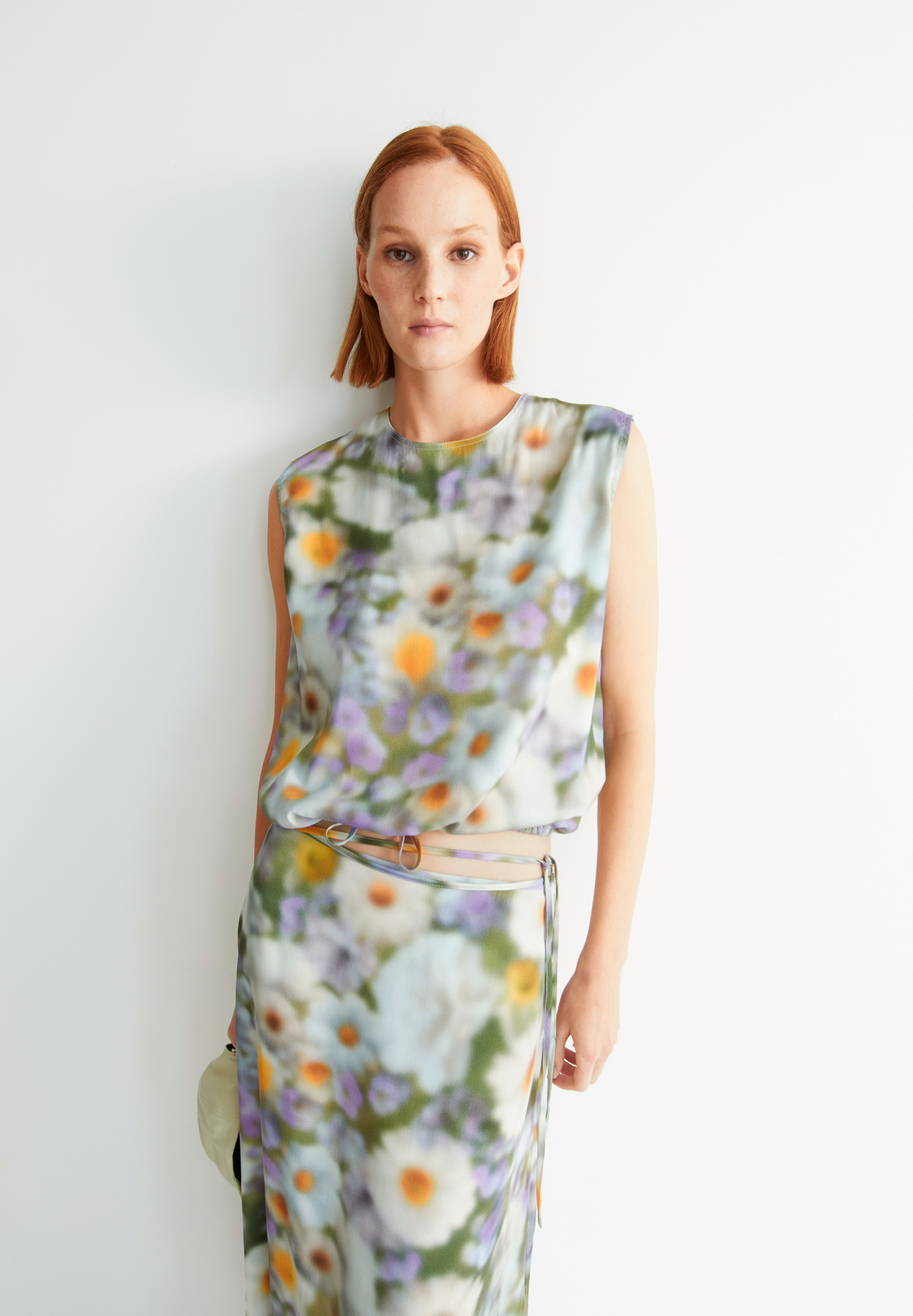 NERAA GREEN GARDEN Top en mélange TENCEL™ Lyocell