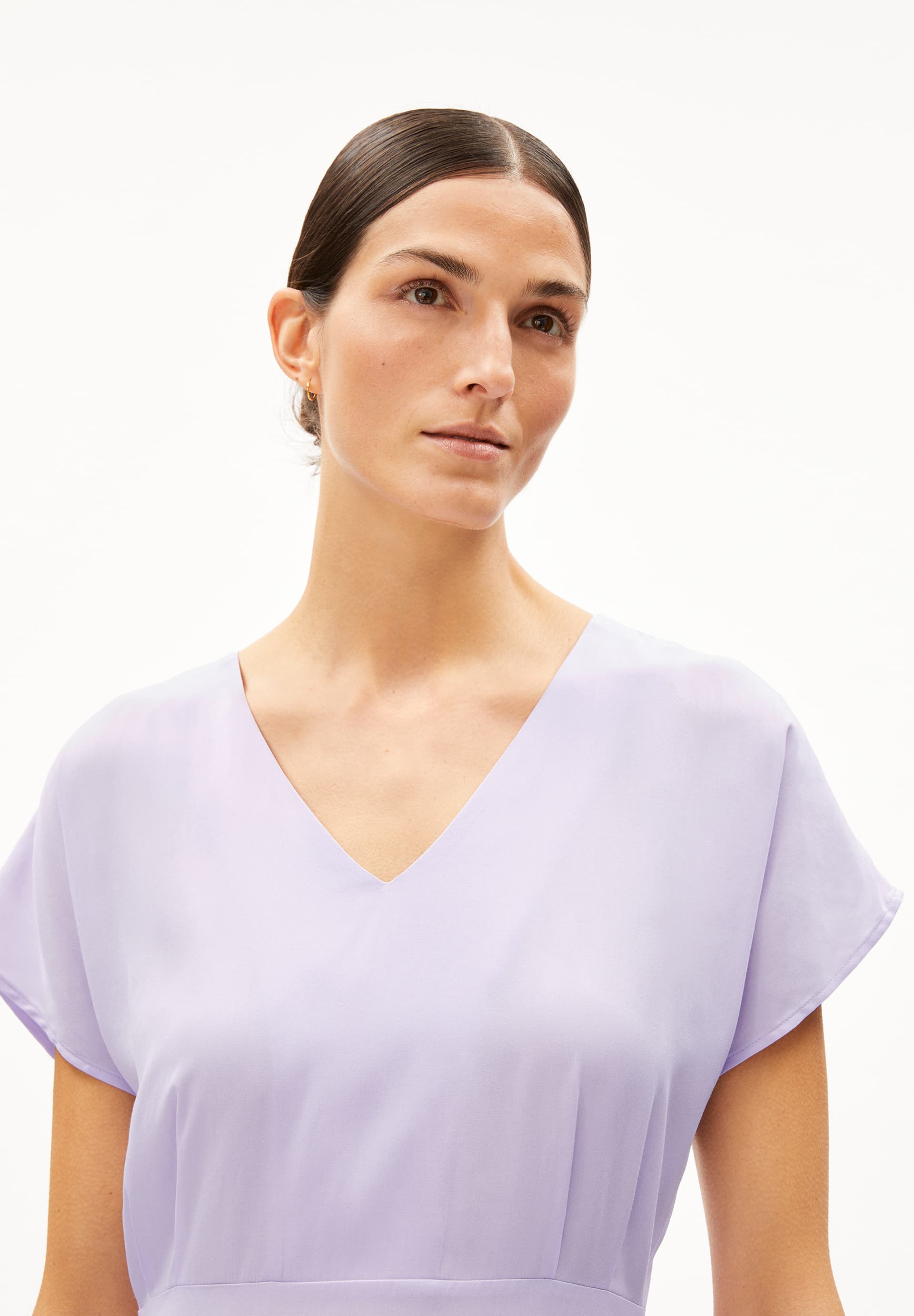 AALBINE Woven Dress Regular Fit made of TENCEL™ Lyocell Mix