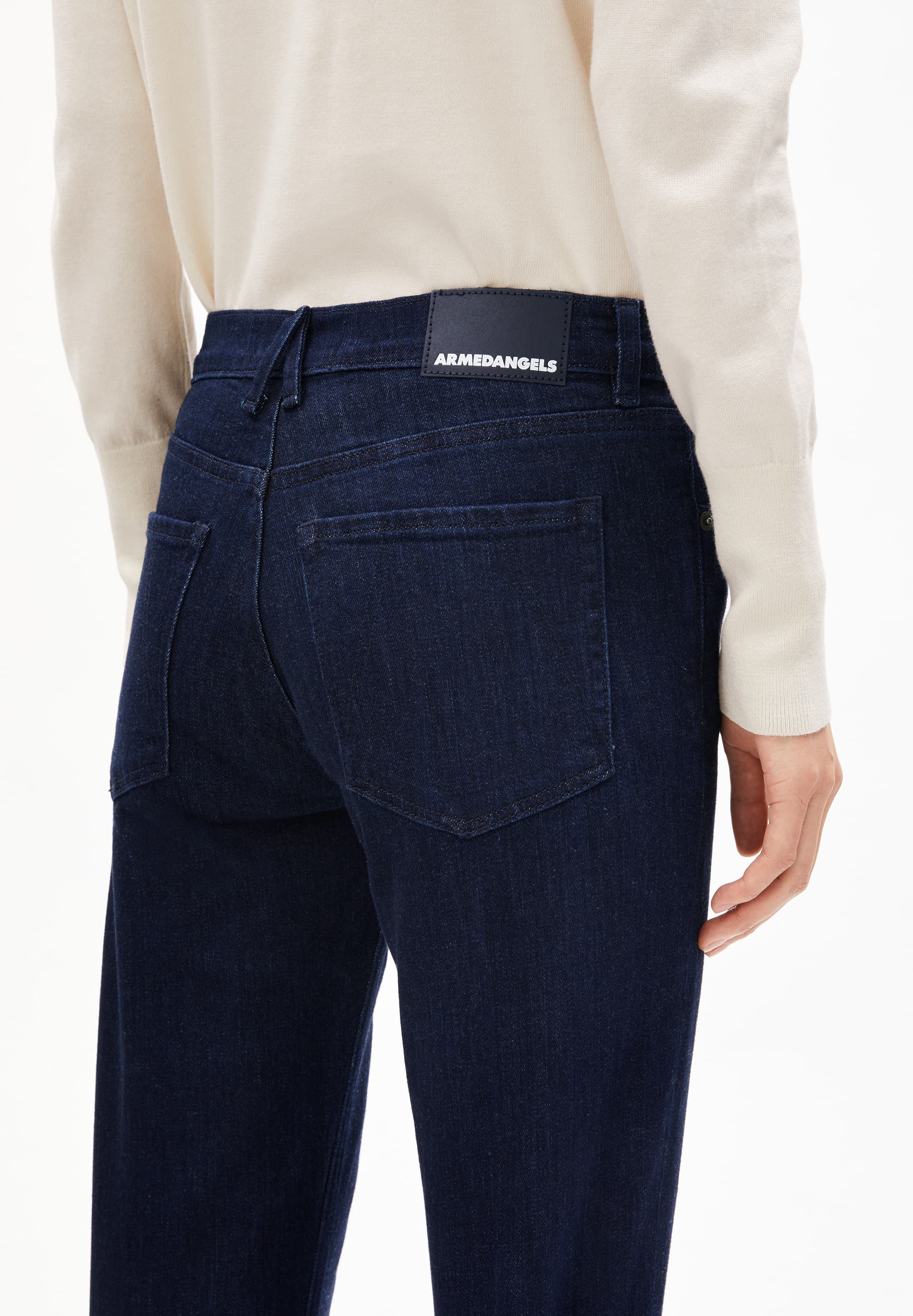 LINDAA LOW Bootcut Jeans Organic Cotton Mix Comfort-Stretch