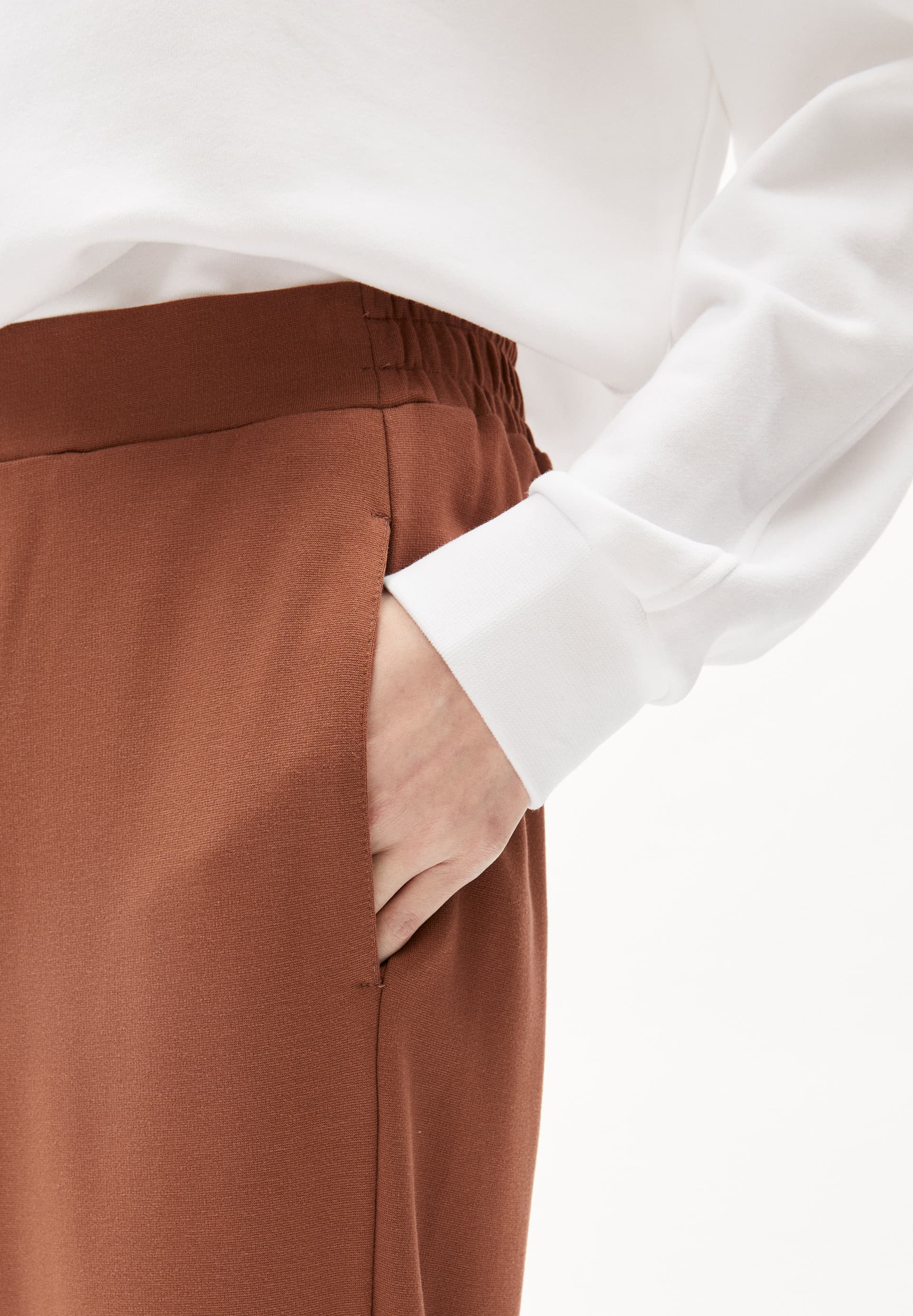 MAGDAALENA Jersey Pants made of LENZING™ ECOVERO™ Mix