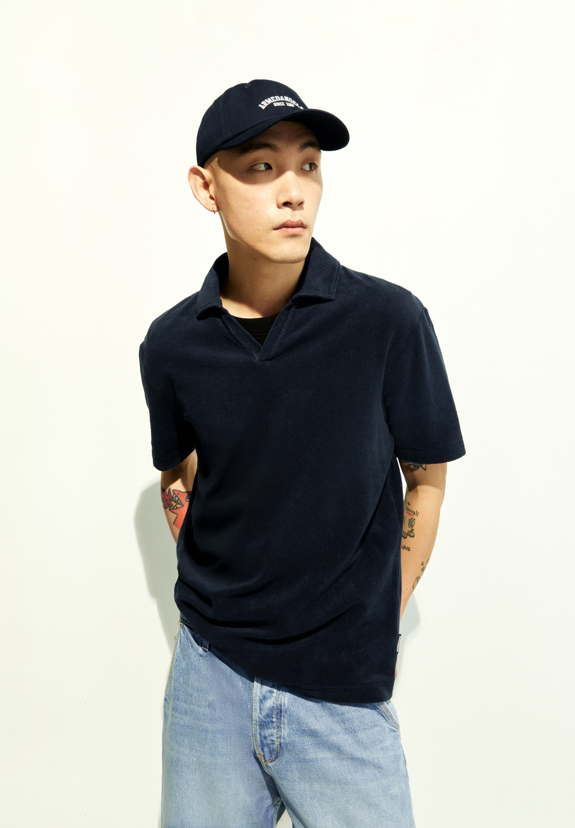 MAARKOS POLO TERRY Sweatshirt made of Organic Cotton