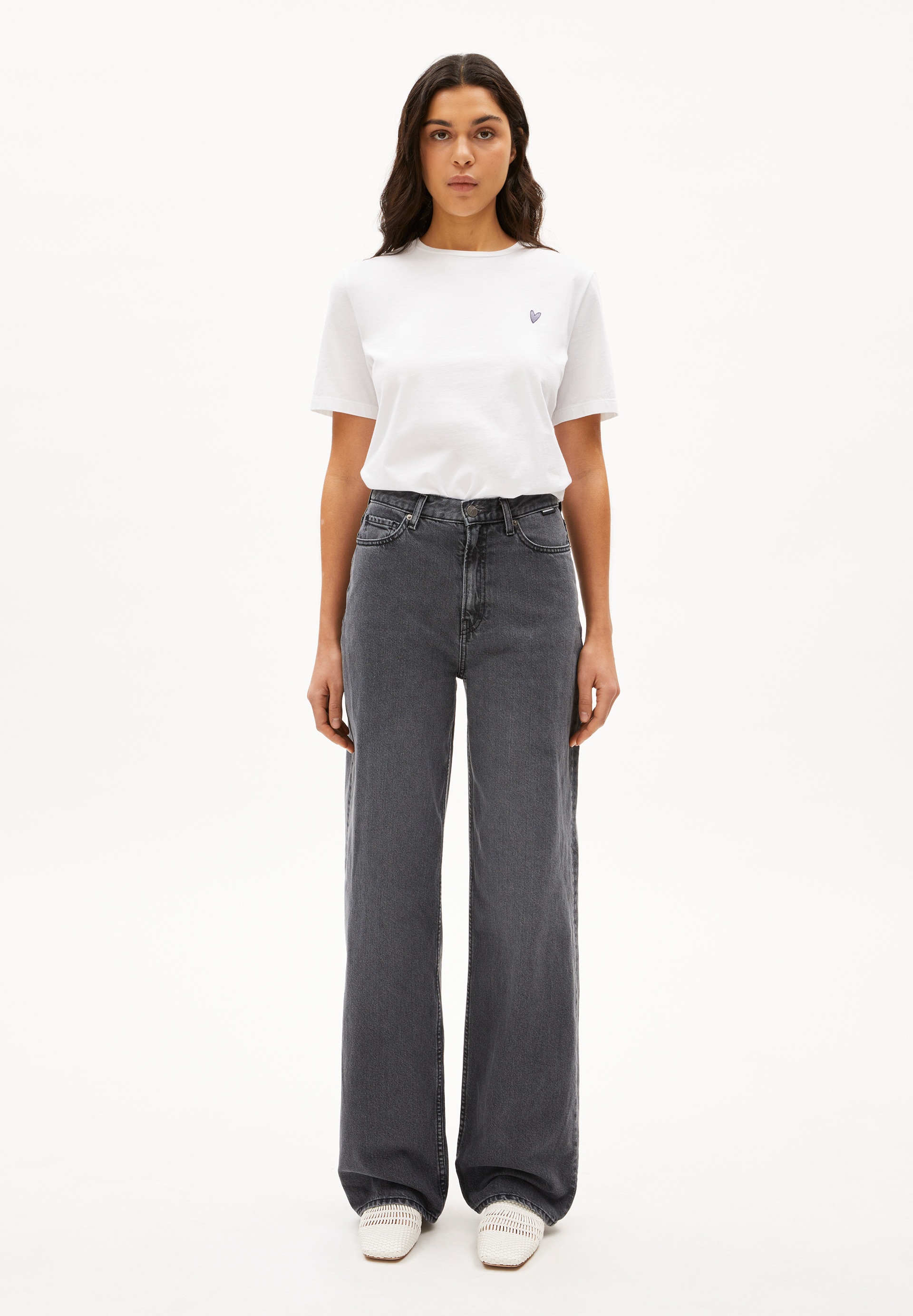 ENIJAA Wide Jeans recycled cotton