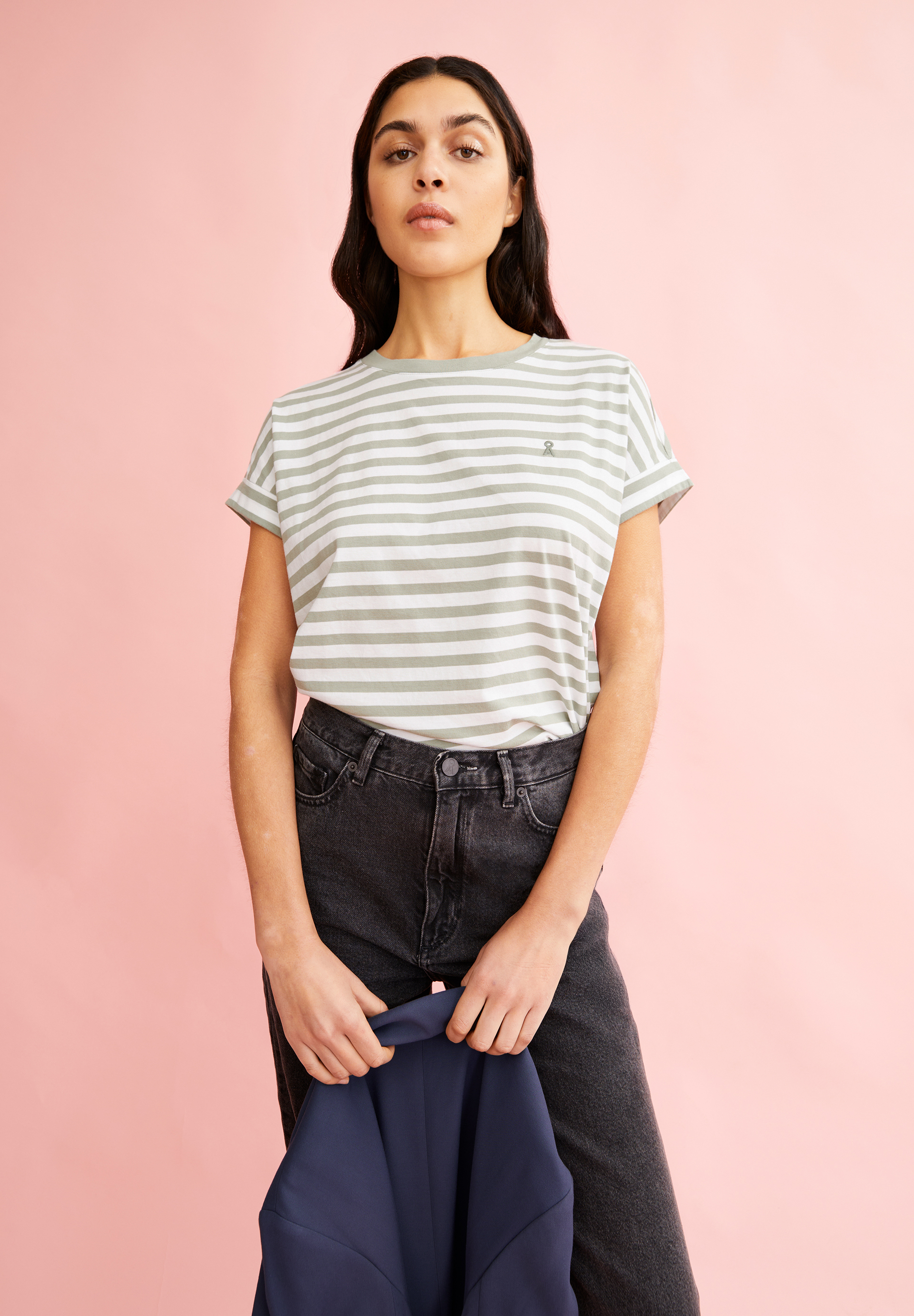 IDAARA STRIPES T-shirt van biologisch katoen