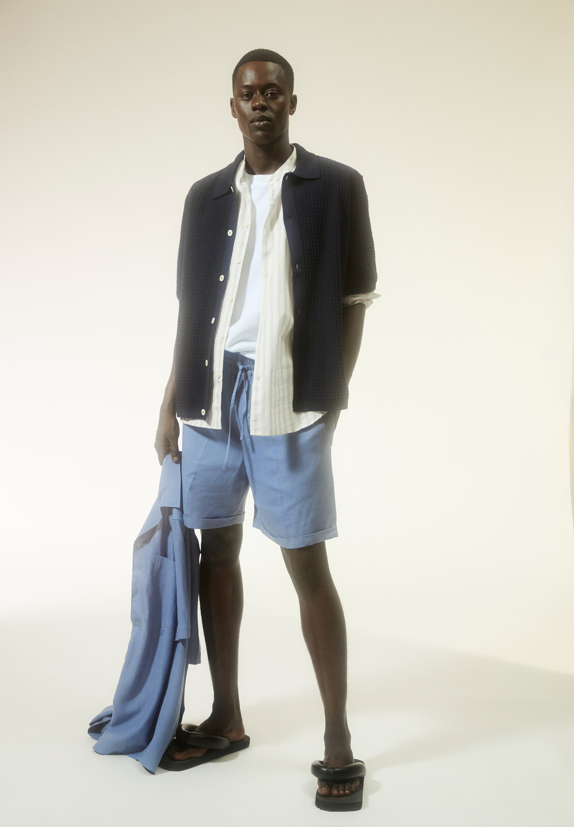 JAACQUE Shorts made of Linen-Mix