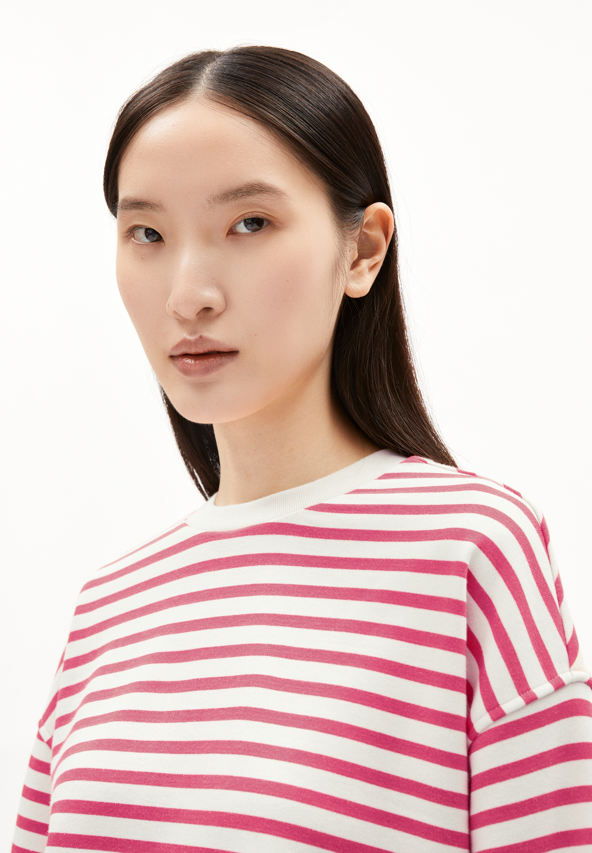 FRANKAA MAARLEN STRIPE Sweatshirt aus Bio-Baumwolle