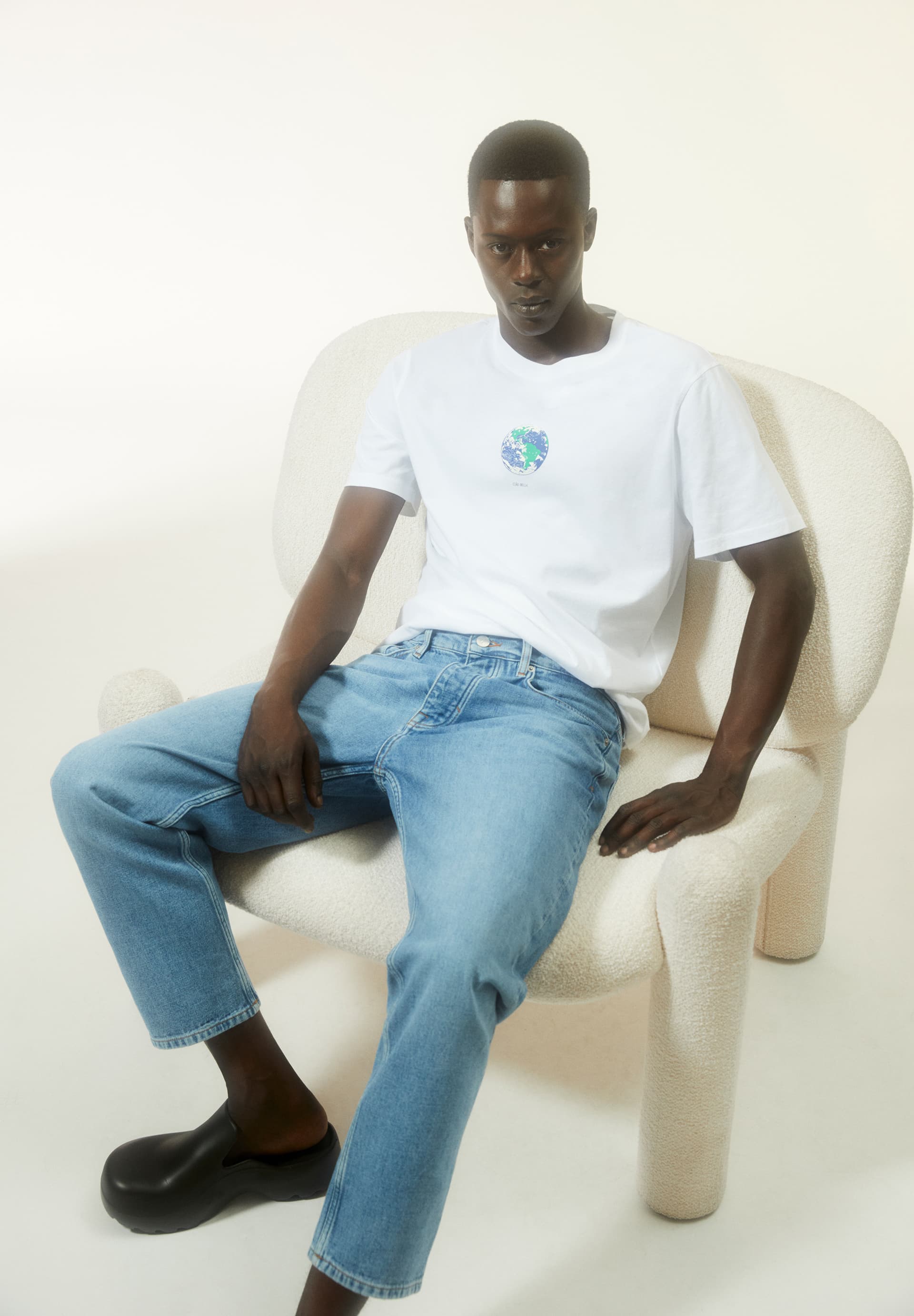 AADONI BELLAA T-Shirt Relaxed Fit aus Bio-Baumwolle