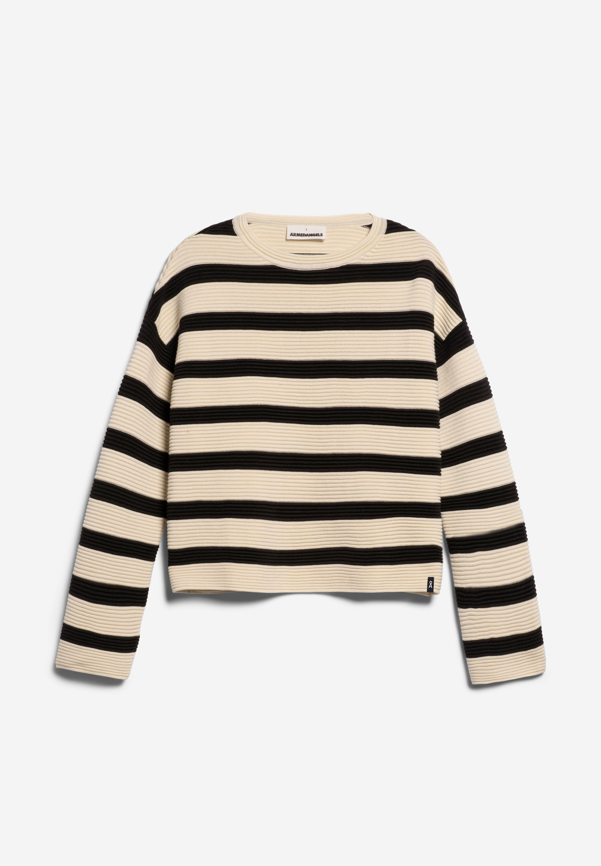 MERINAA STRIPED Sweater van bio katoen